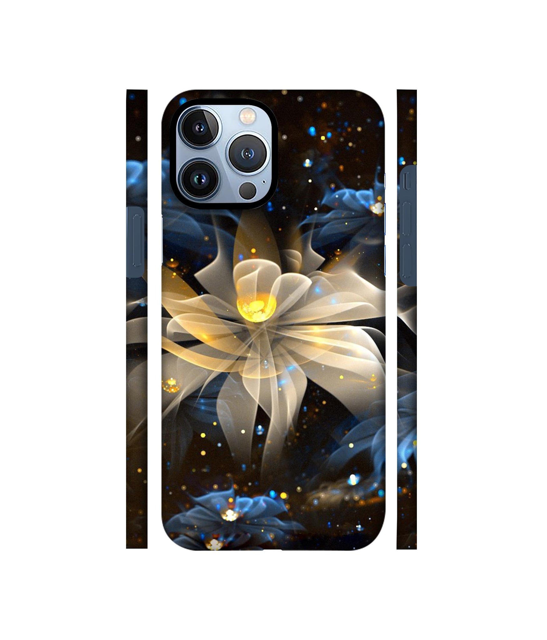 Art Flower Designer Hard Back Cover for Apple iPhone 13 Pro