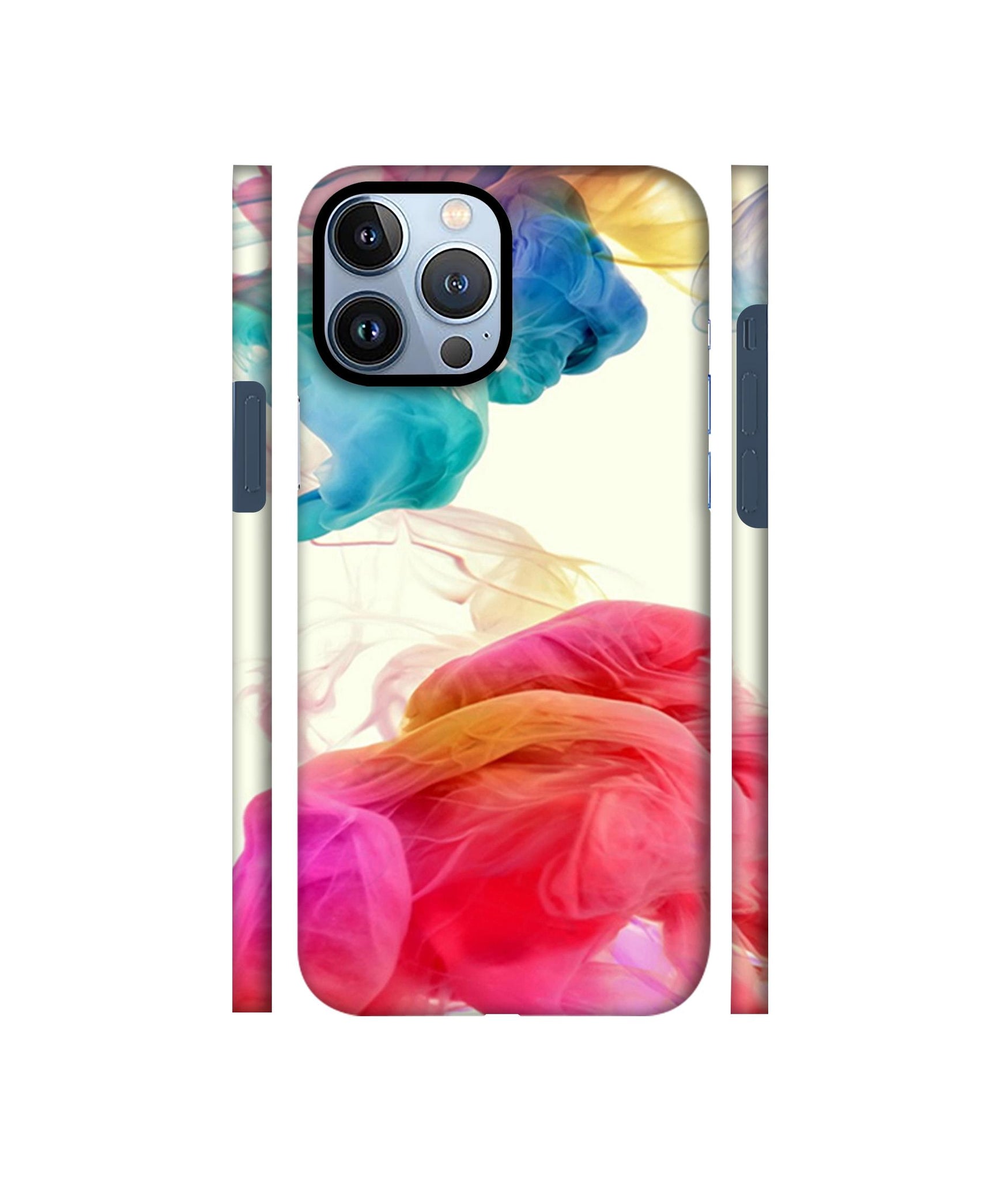 Colored Smoke Designer Hard Back Cover for Apple iPhone 13 Pro