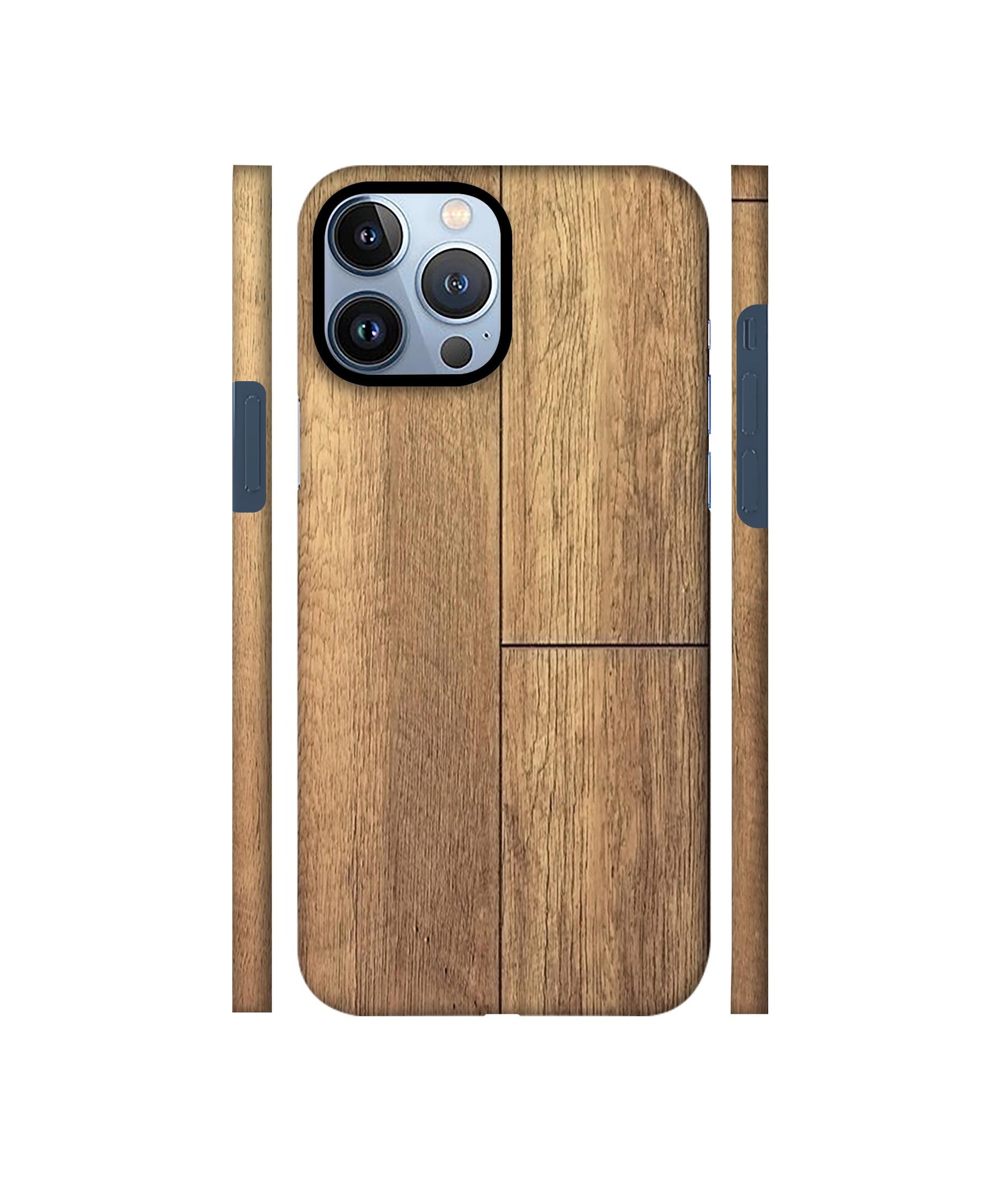 Wood Stretcher Designer Hard Back Cover for Apple iPhone 13 Pro