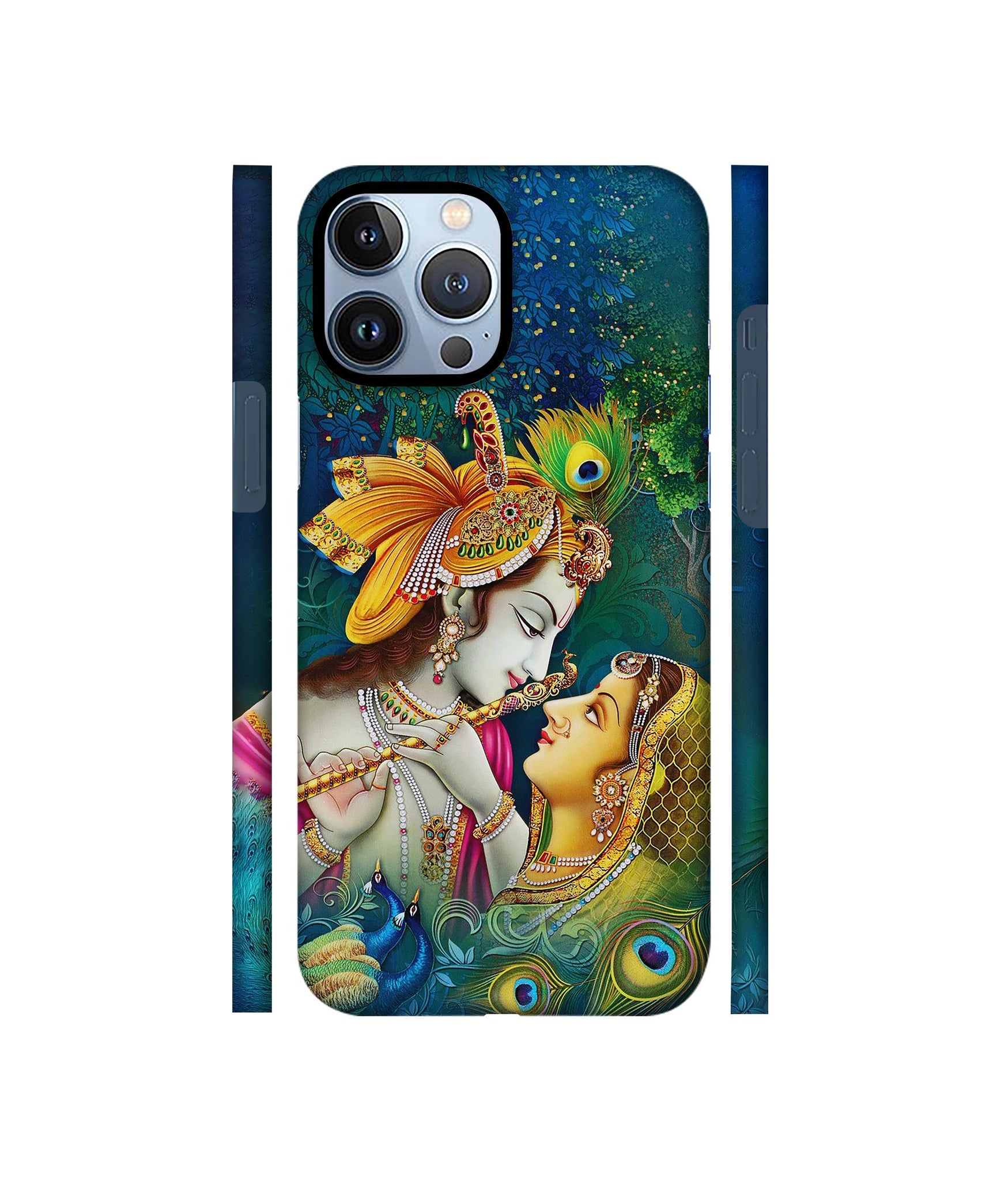 Radha Kishan Love Designer Hard Back Cover for Apple iPhone 13 Pro