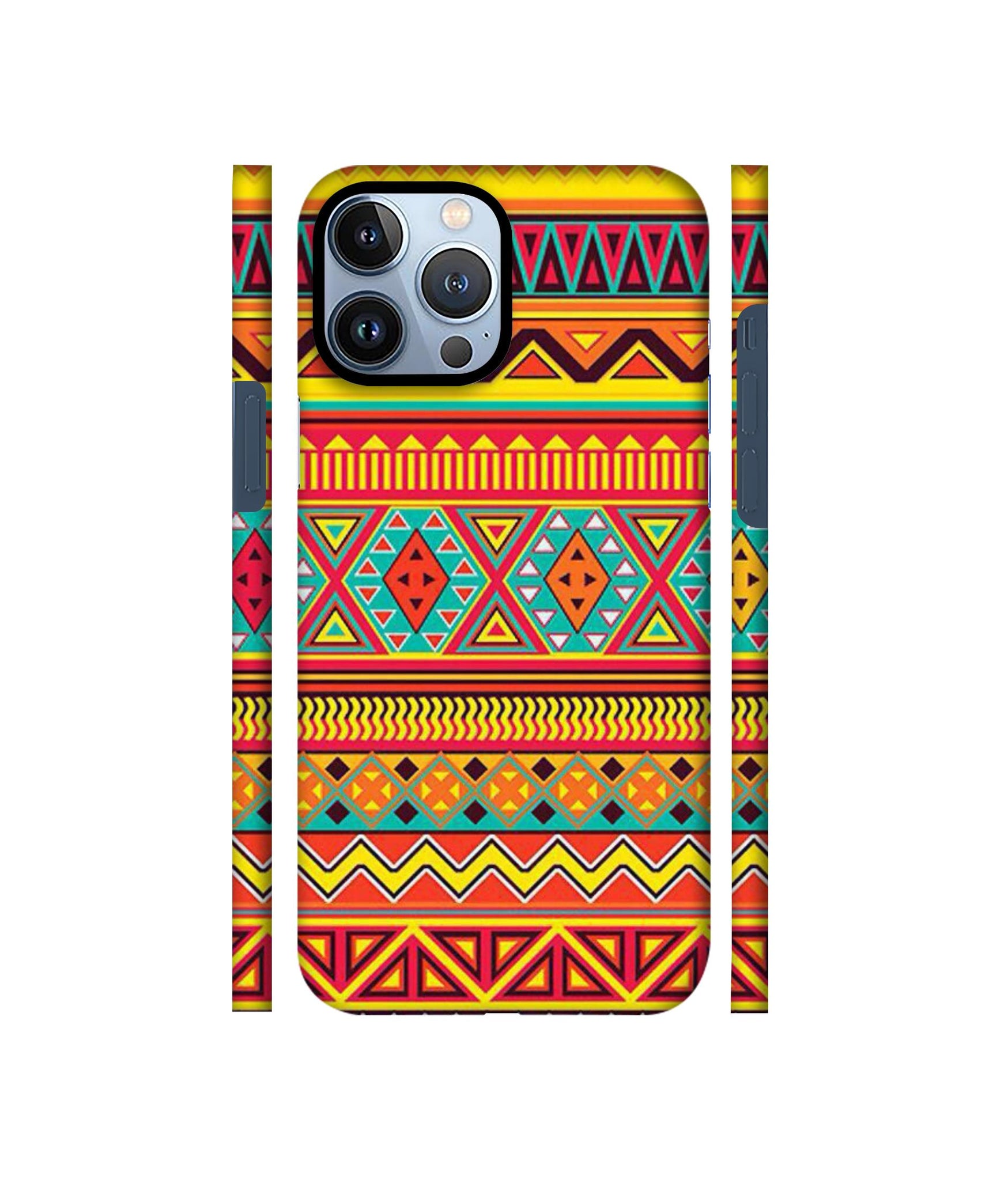 Artistic Rangoli Designer Hard Back Cover for Apple iPhone 13 Pro