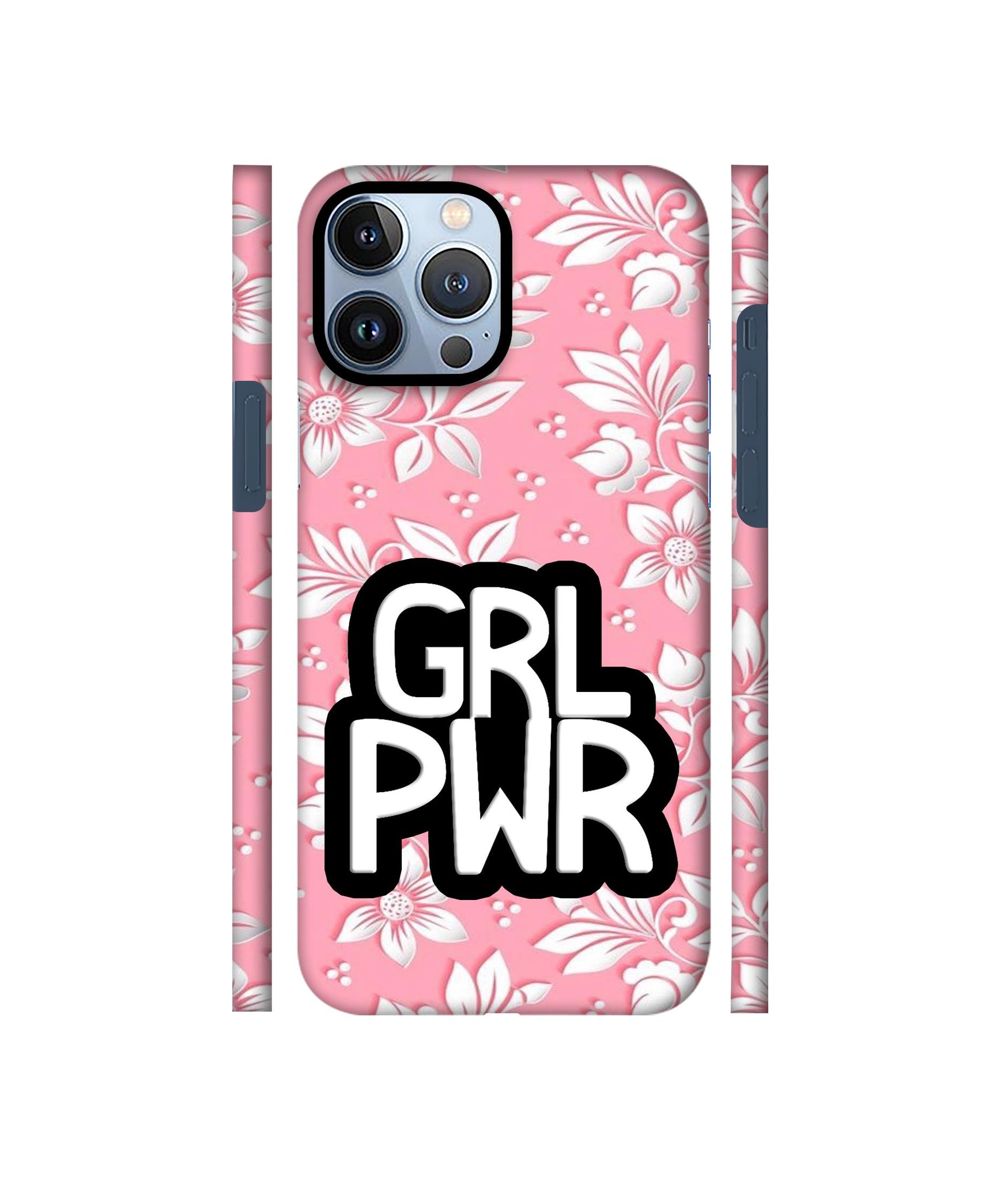 Girl Power Art Designer Hard Back Cover for Apple iPhone 13 Pro