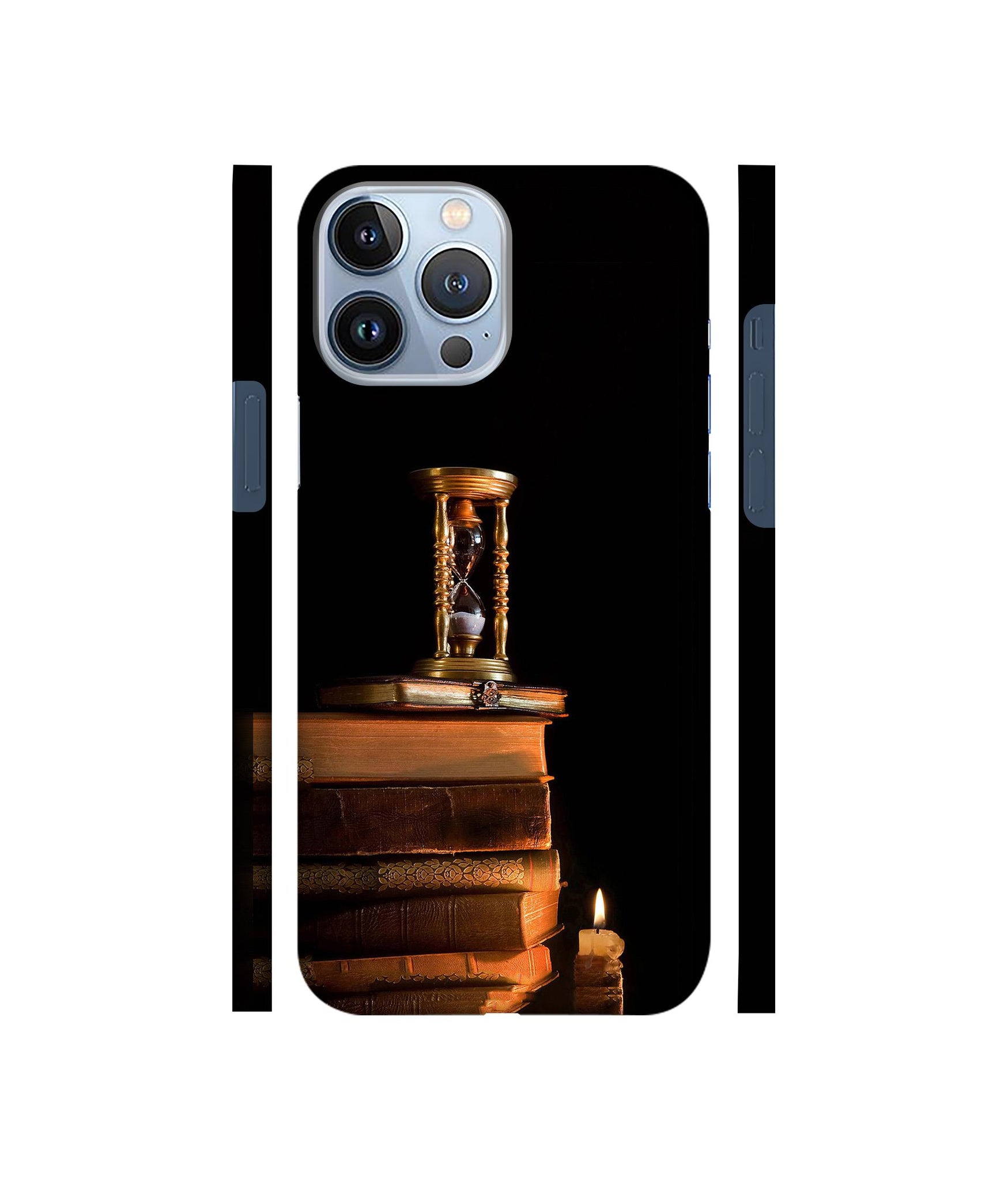 Magic Candles Books Designer Hard Back Cover for Apple iPhone 13 Pro