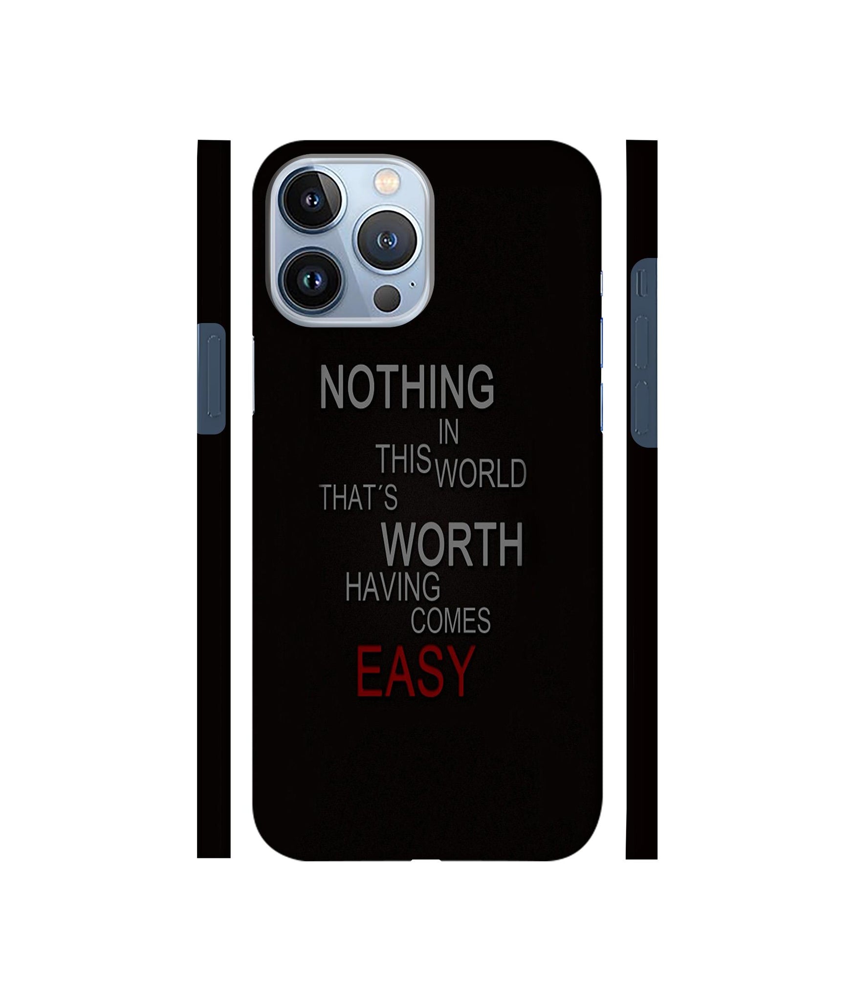 Life Quotes Designer Hard Back Cover for Apple iPhone 13 Pro