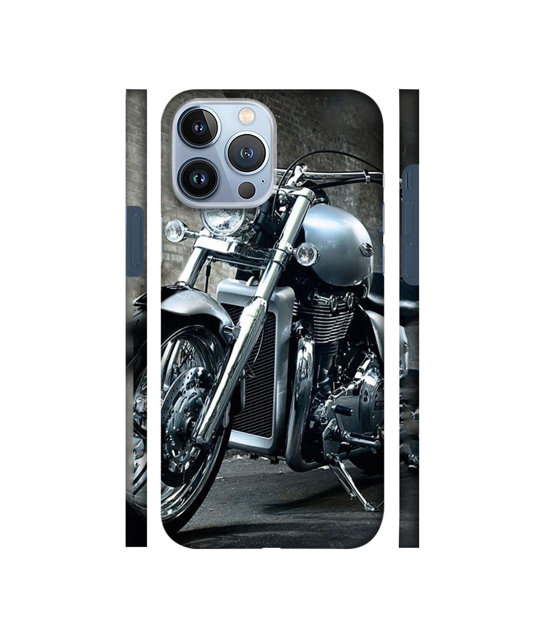 Motorcycle Designer Hard Back Cover for Apple iPhone 13 Pro