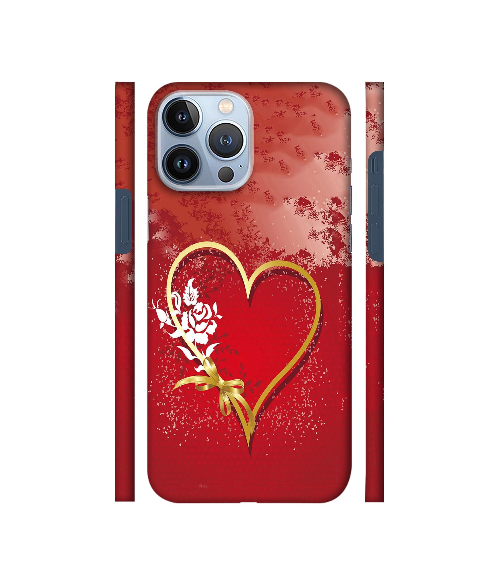 Love Rose Designer Hard Back Cover for Apple iPhone 13 Pro