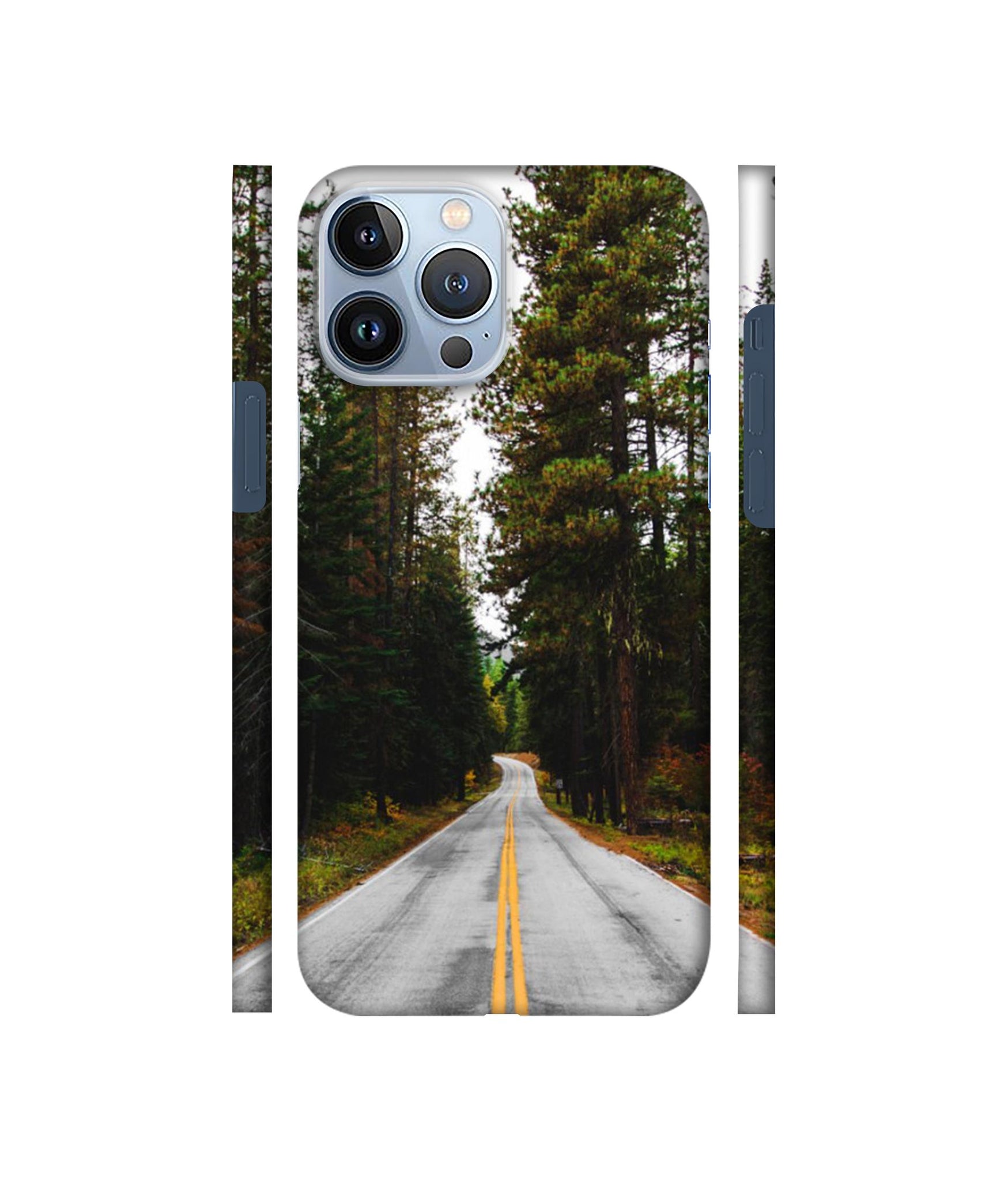 Road Photo Designer Hard Back Cover for Apple iPhone 13 Pro