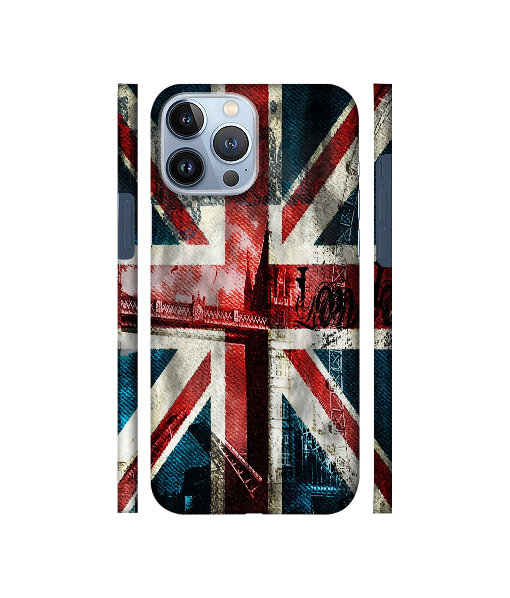 London Flag wallpaper Designer Hard Back Cover for Apple iPhone 13 Pro