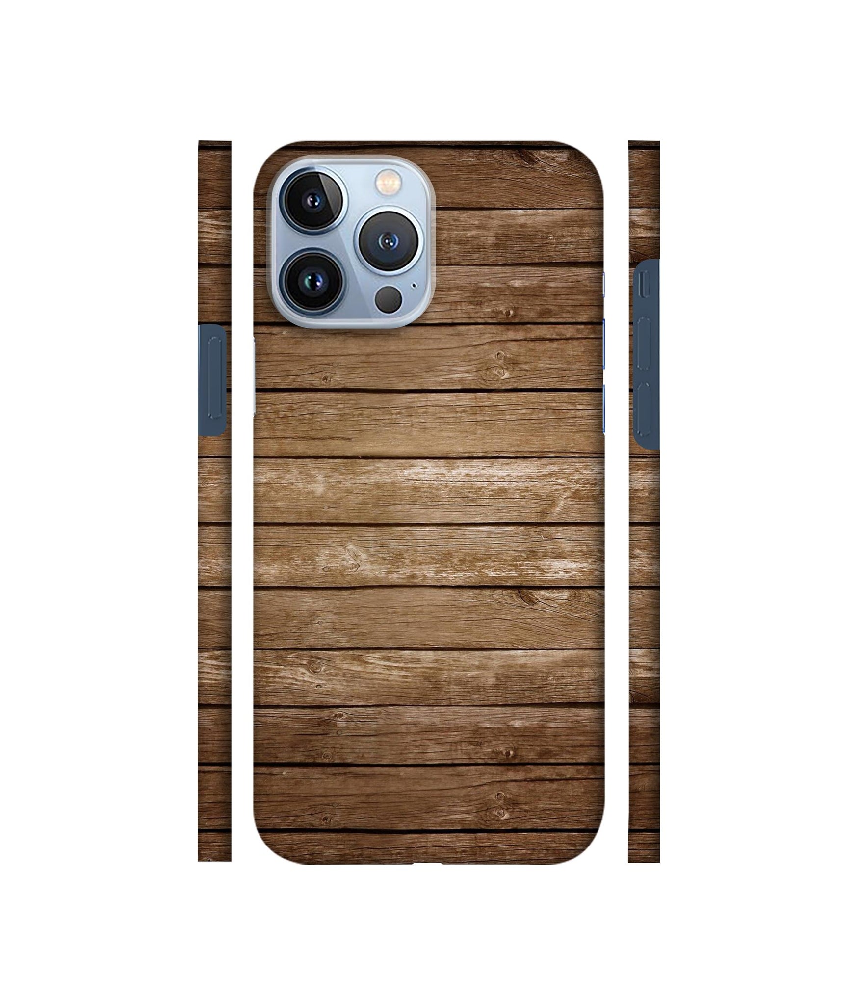 Wood Designer Hard Back Cover for Apple iPhone 13 Pro