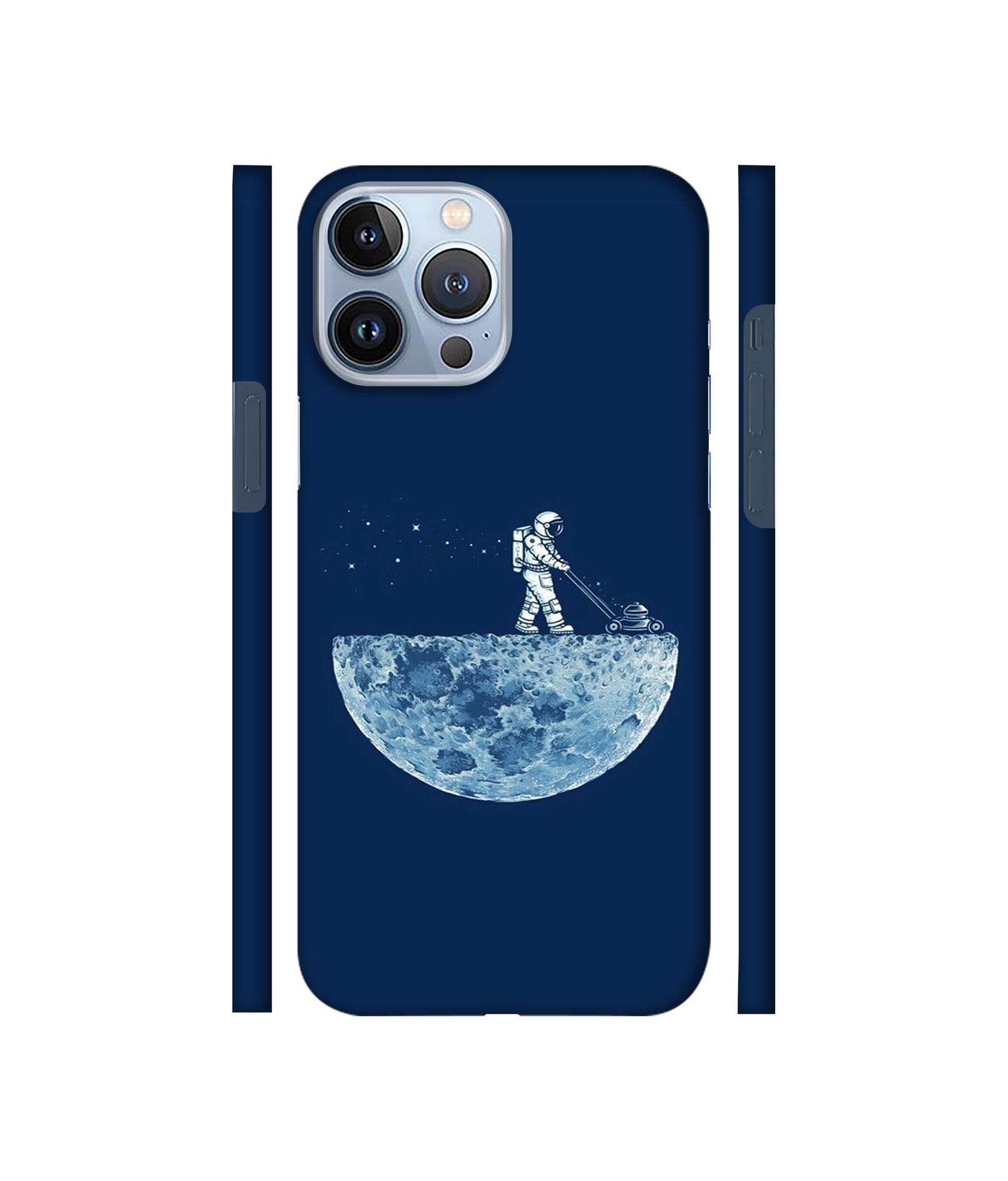 Moon Walk Designer Hard Back Cover for Apple iPhone 13 Pro