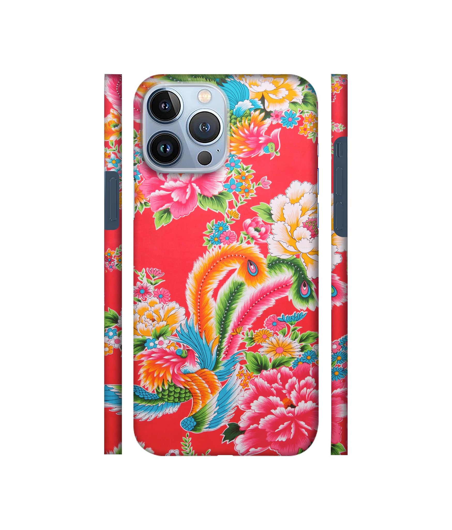 Cute Floral Pattern Print Designer Hard Back Cover for Apple iPhone 13 Pro