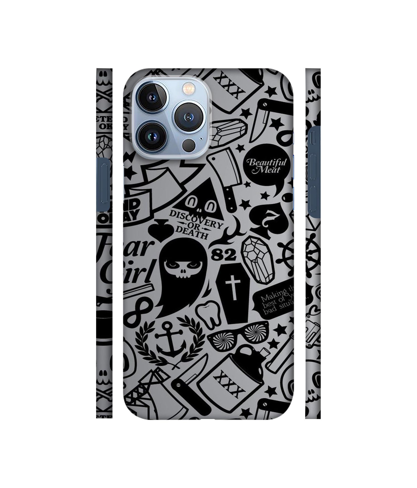 Discover Or Death Designer Hard Back Cover for Apple iPhone 13 Pro