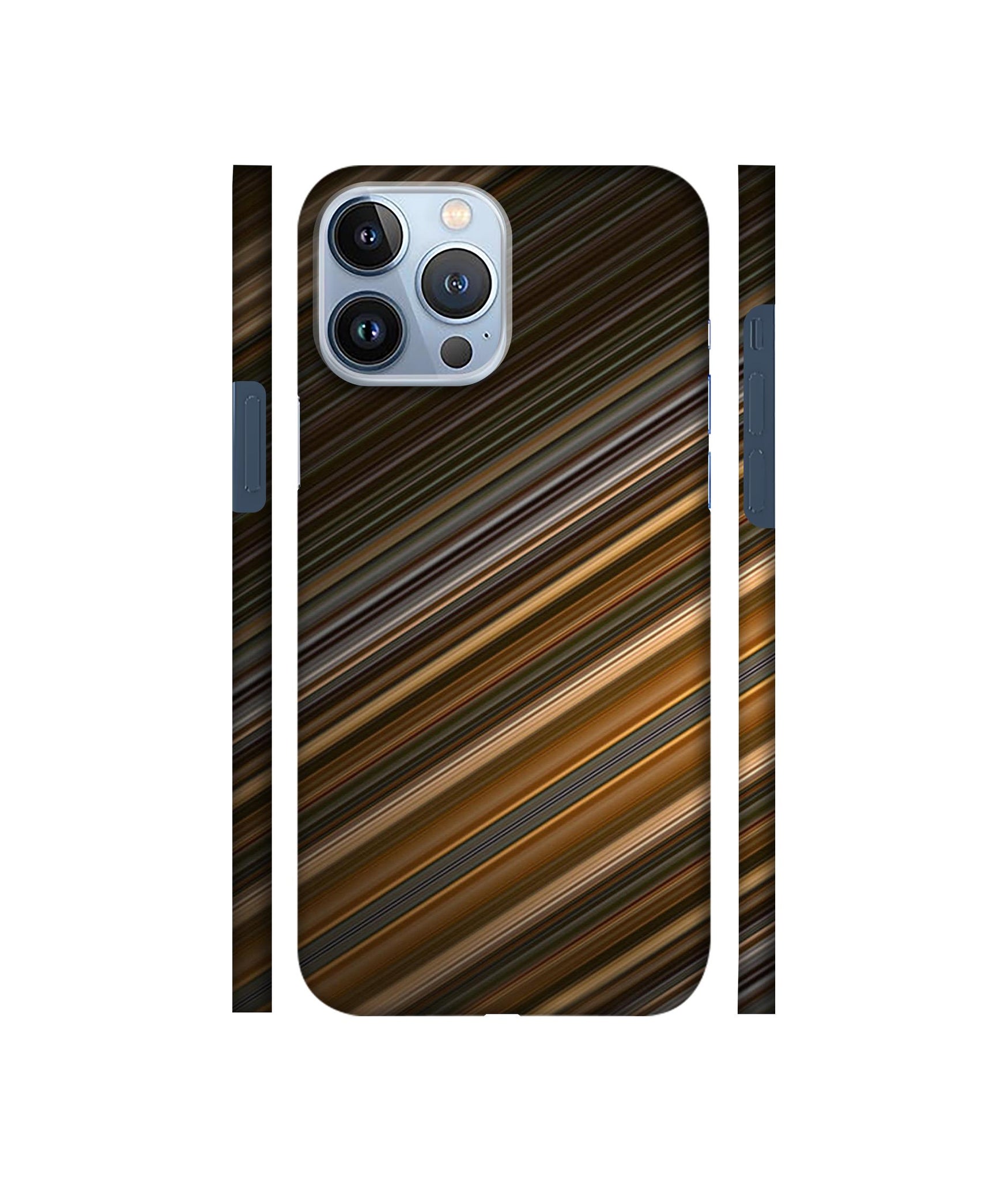 Stripes Designer Hard Back Cover for Apple iPhone 13 Pro