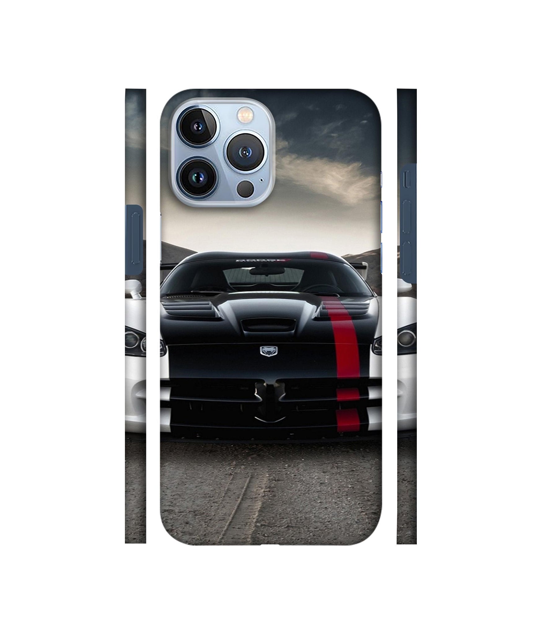 Sports Car Pattern Designer Hard Back Cover for Apple iPhone 13 Pro