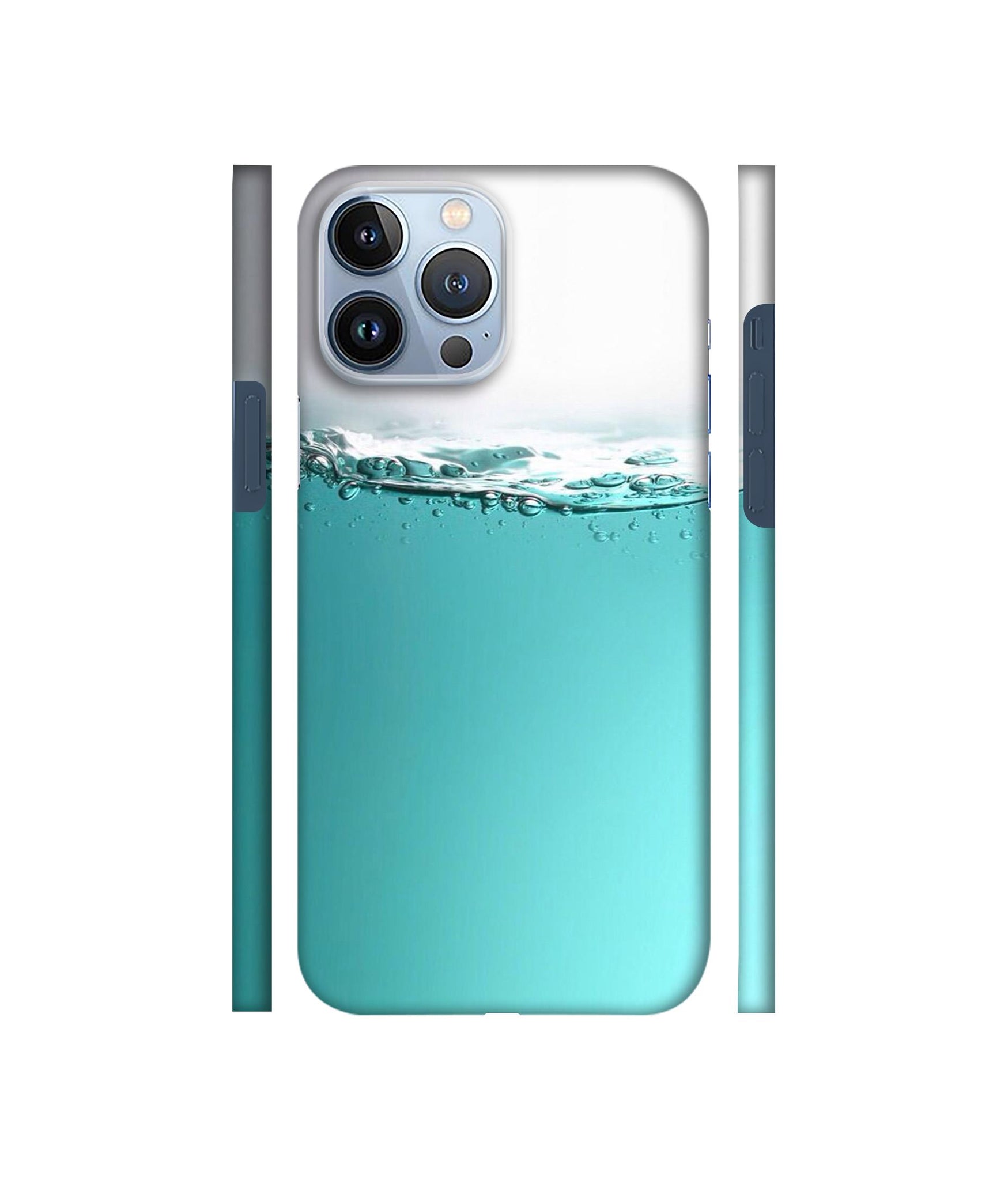 Half Fill Designer Hard Back Cover for Apple iPhone 13 Pro