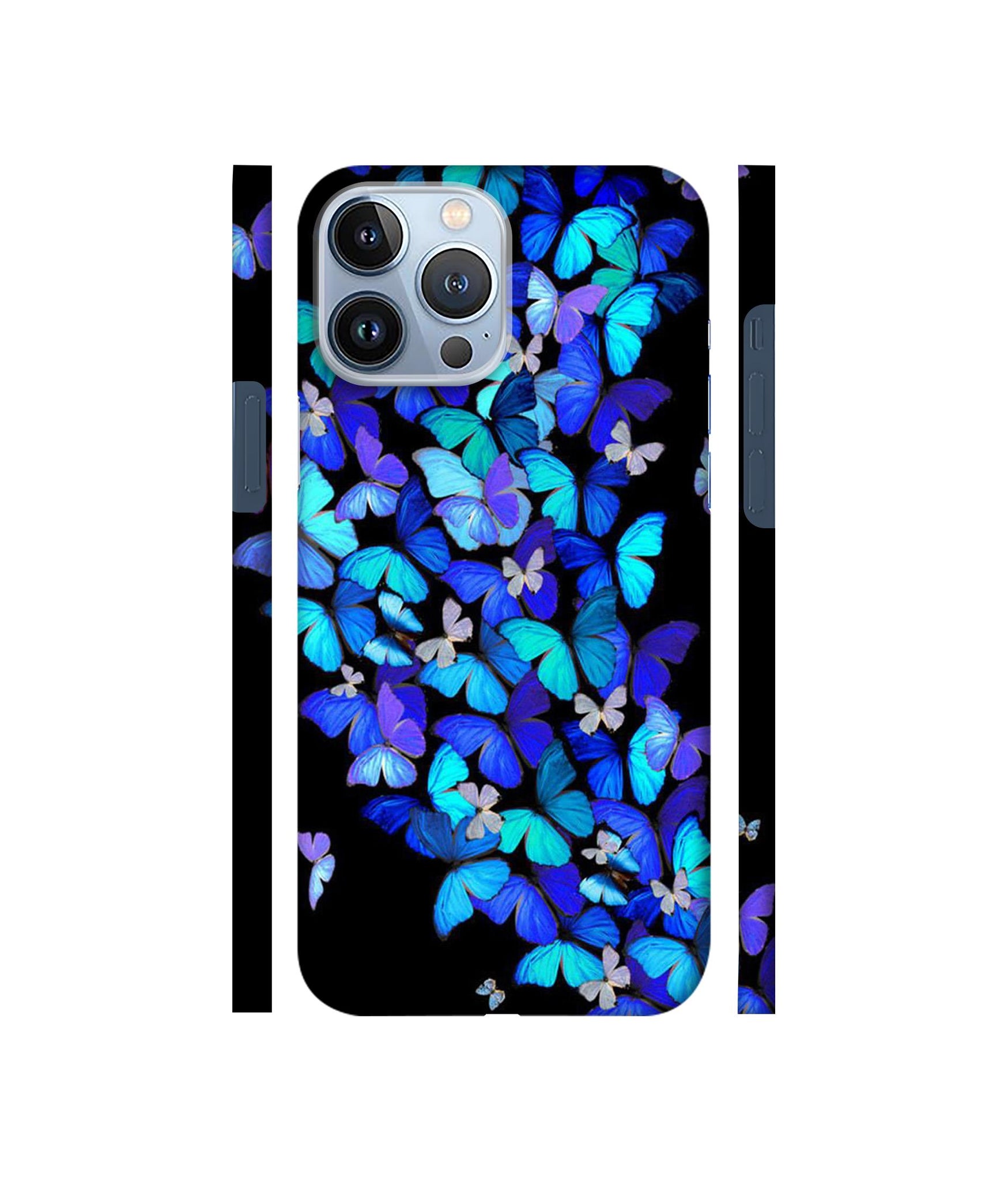 Butterfly Pattern Designer Hard Back Cover for Apple iPhone 13 Pro