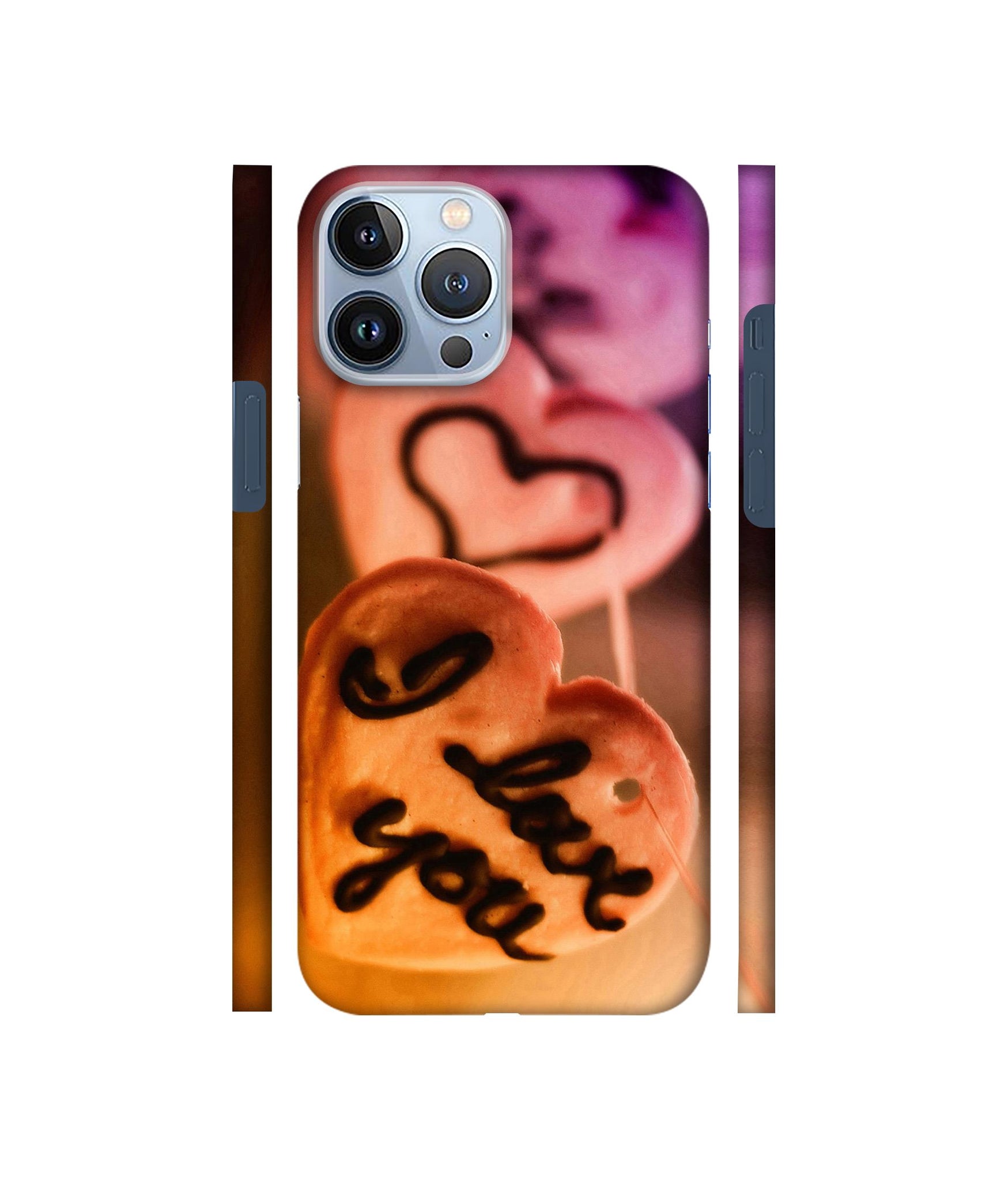 I Love you Designer Hard Back Cover for Apple iPhone 13 Pro