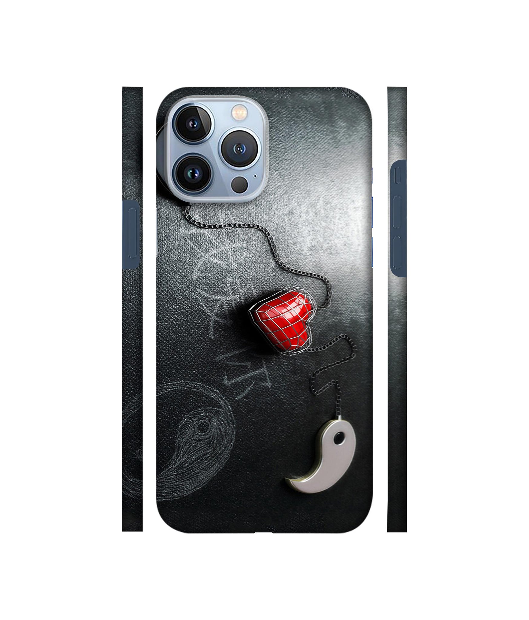 Chinnese Yin and Yang Designer Hard Back Cover for Apple iPhone 13 Pro