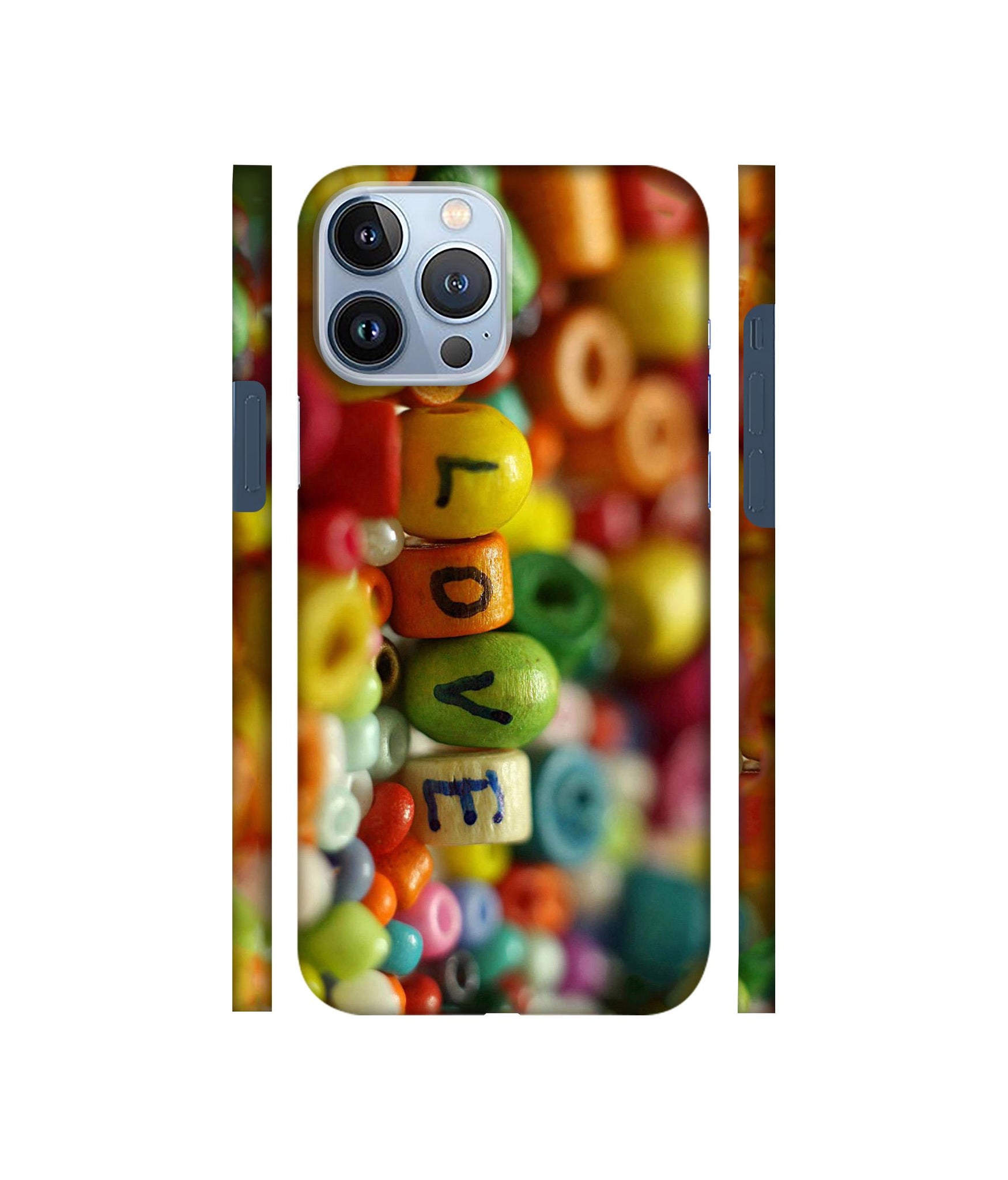 Colorful Love Designer Hard Back Cover for Apple iPhone 13 Pro