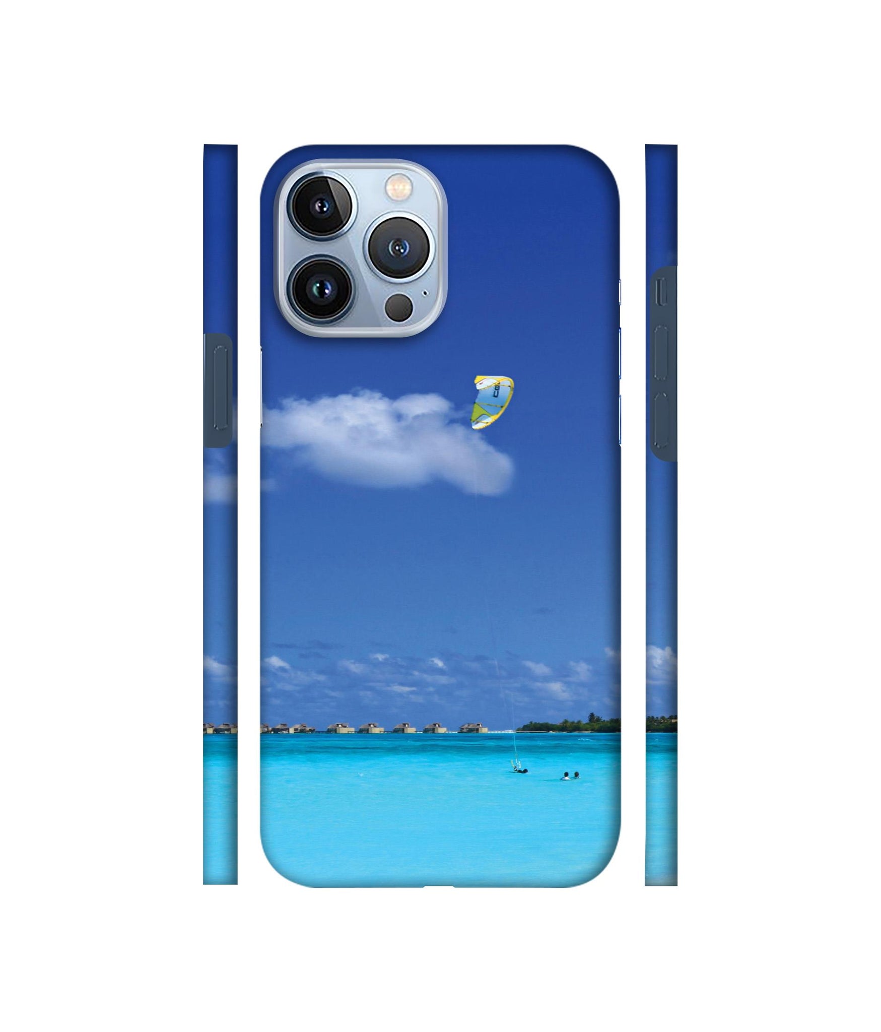 Maldivies Ocean Designer Hard Back Cover for Apple iPhone 13 Pro