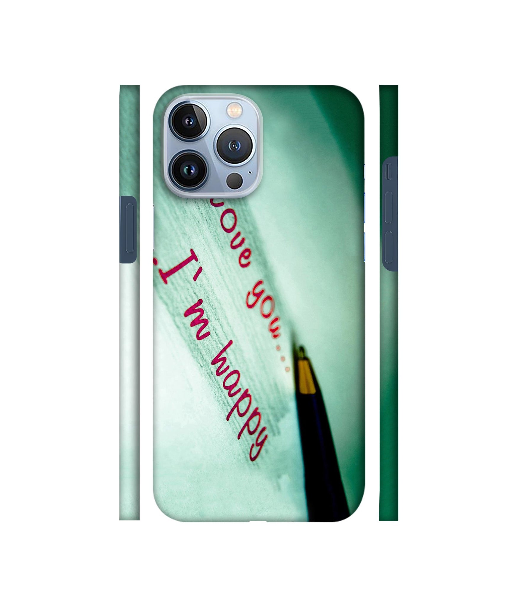 Love Quote Designer Hard Back Cover for Apple iPhone 13 Pro