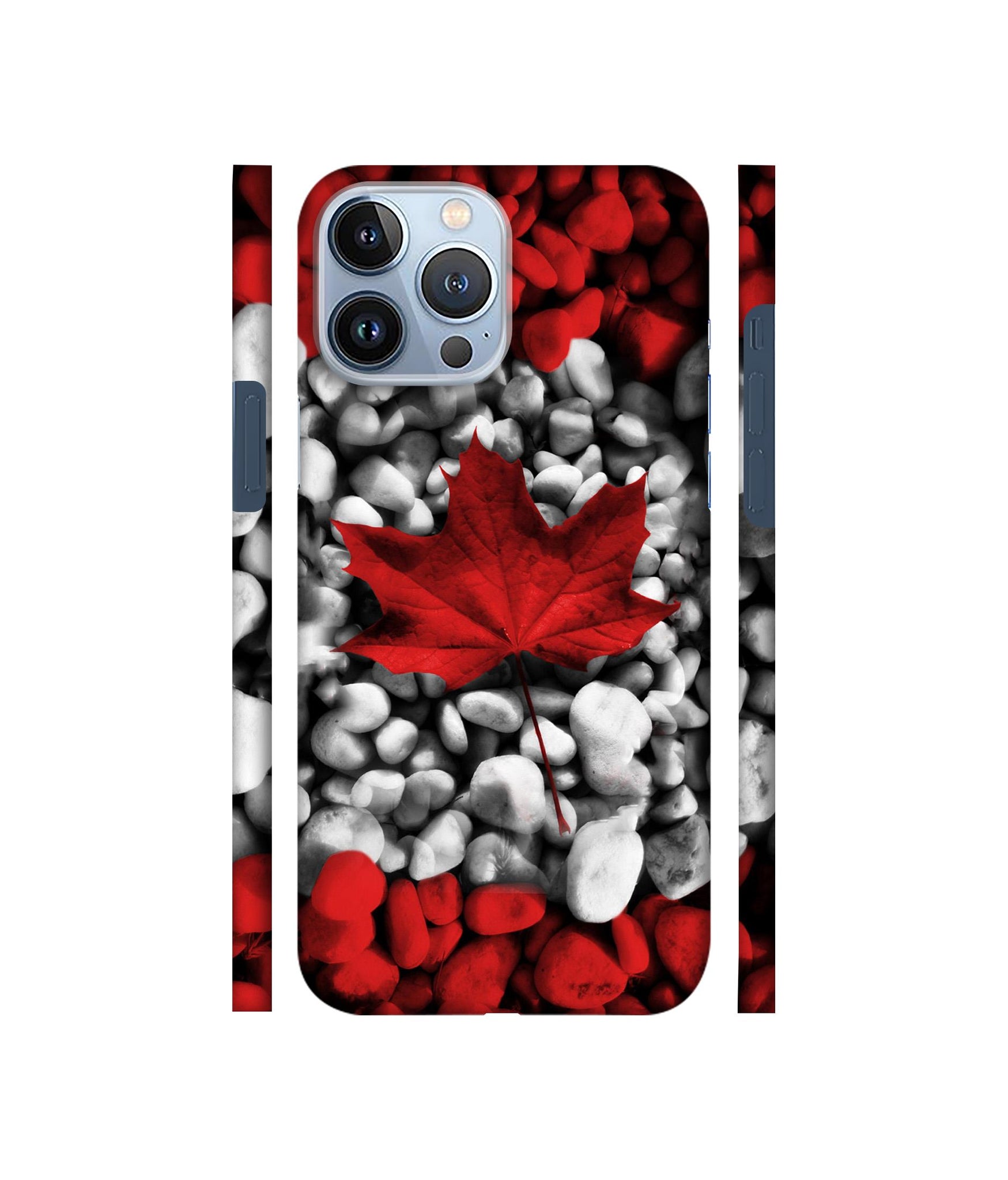 Canada Leaves Flag Designer Hard Back Cover for Apple iPhone 13 Pro