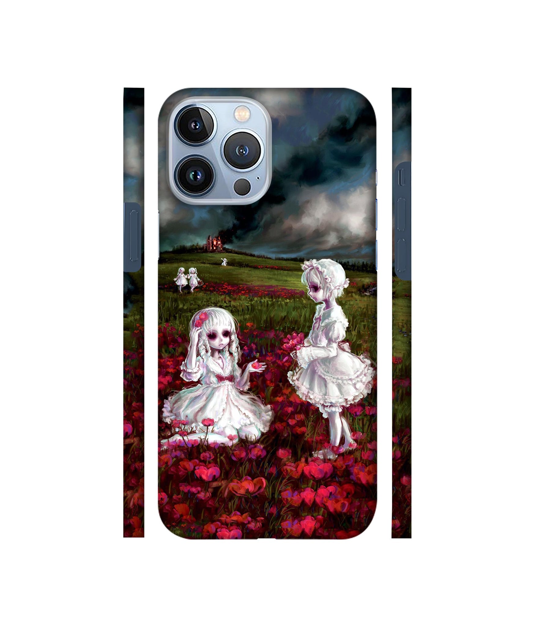 Vampires Girls Designer Hard Back Cover for Apple iPhone 13 Pro