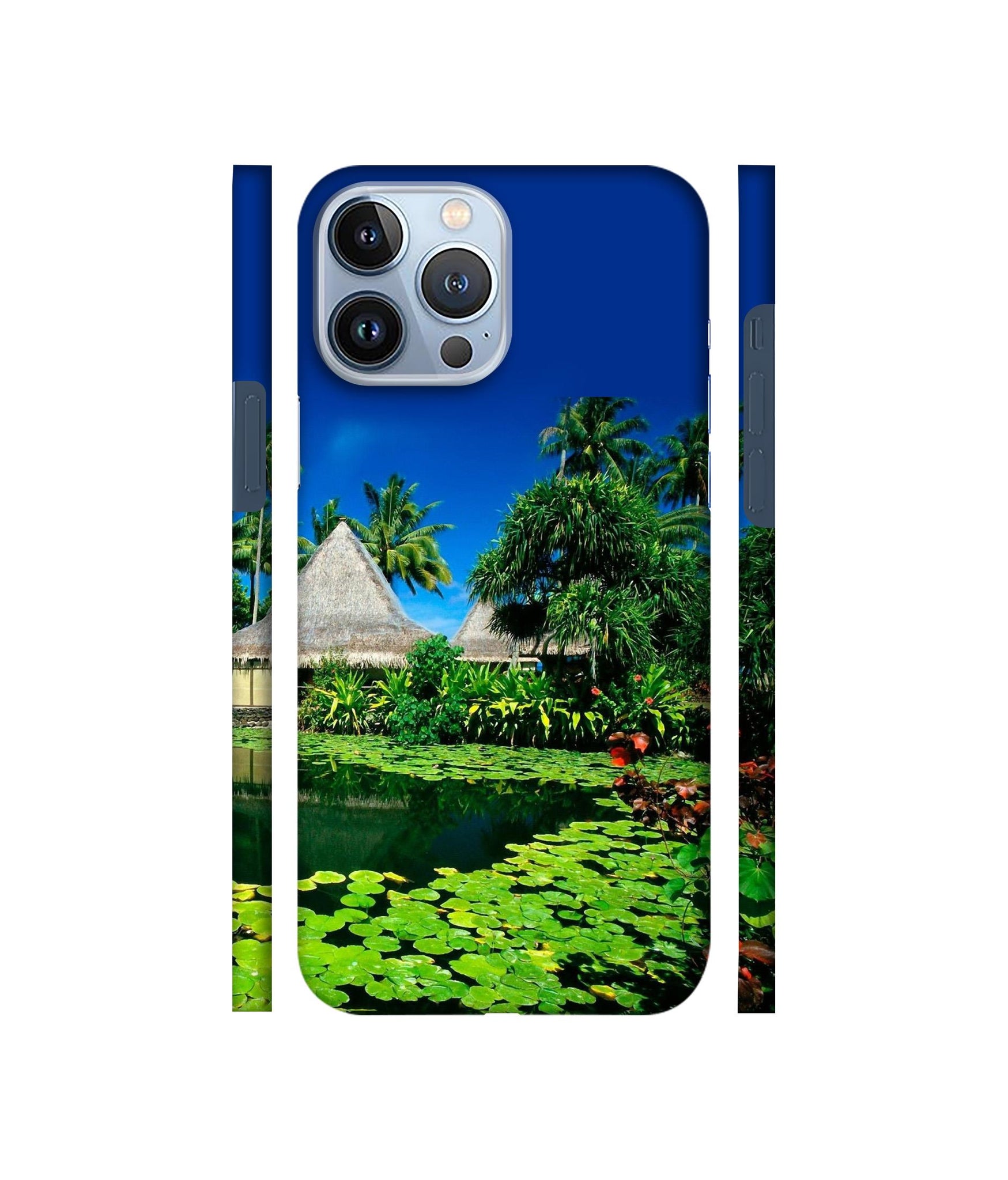 Tropics Water Designer Hard Back Cover for Apple iPhone 13 Pro