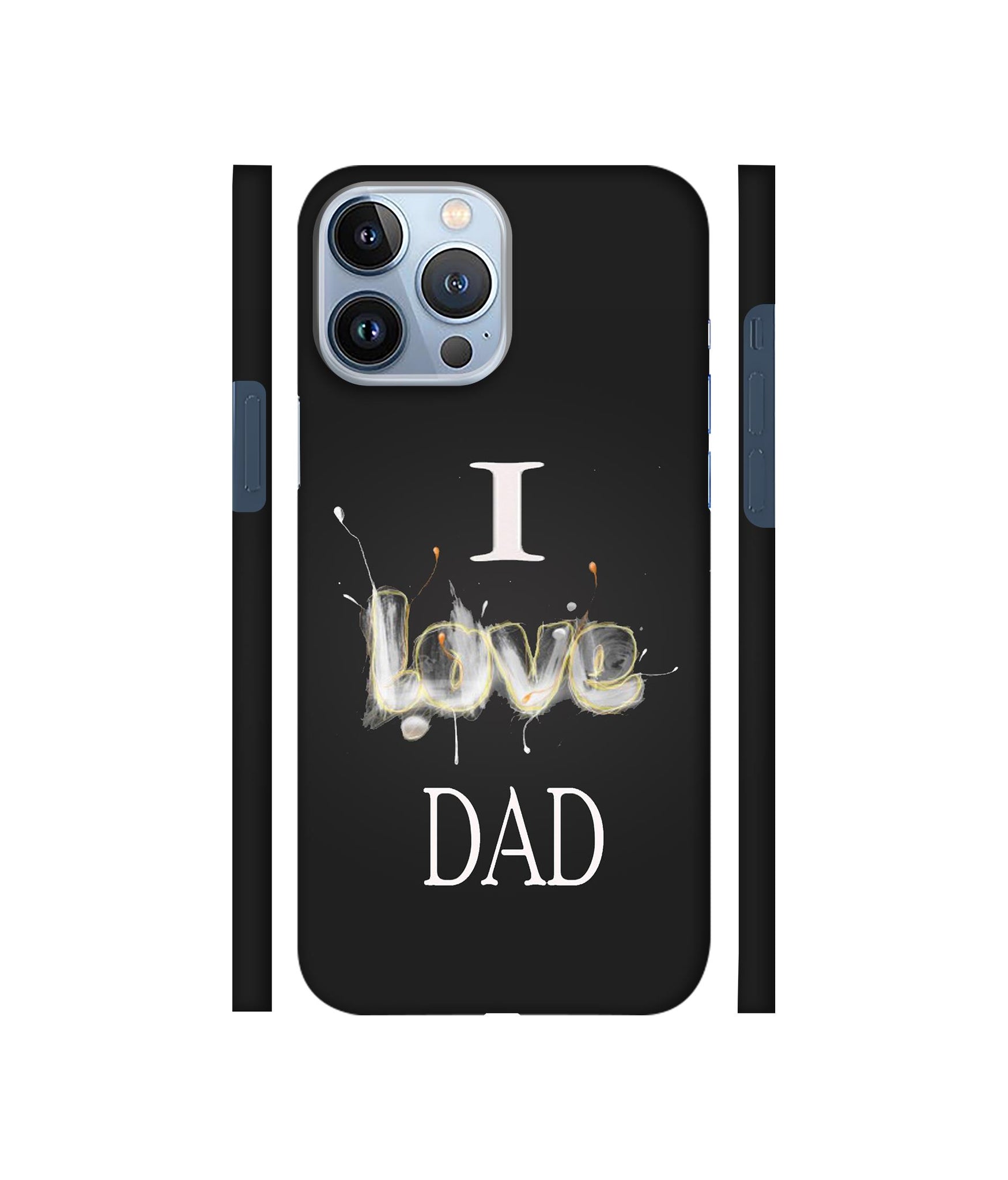 Happy Quote Designer Hard Back Cover for Apple iPhone 13 Pro