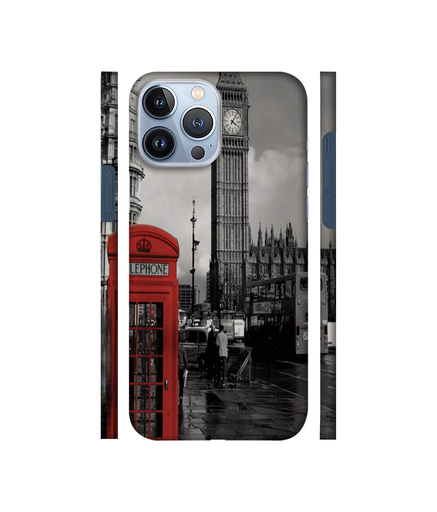 London Theme Designer Hard Back Cover for Apple iPhone 13 Pro