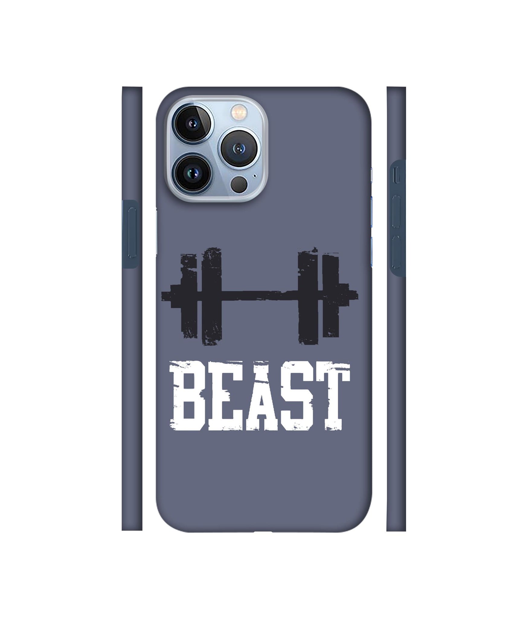 Beast Gym Designer Hard Back Cover for Apple iPhone 13 Pro