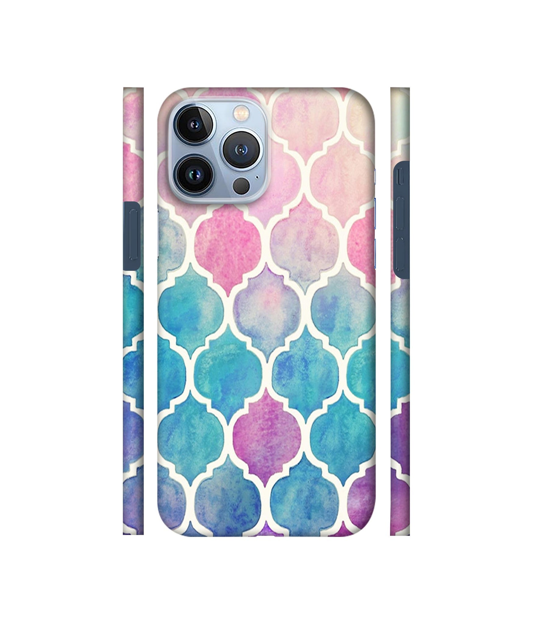 Patterns Art Designer Hard Back Cover for Apple iPhone 13 Pro