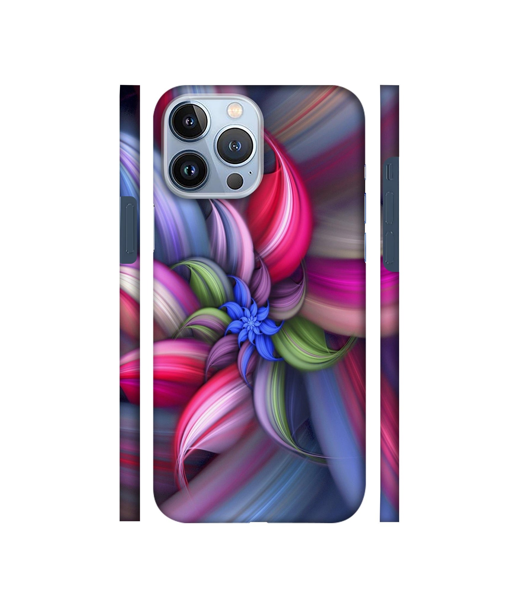 Colorful Flower Designer Hard Back Cover for Apple iPhone 13 Pro