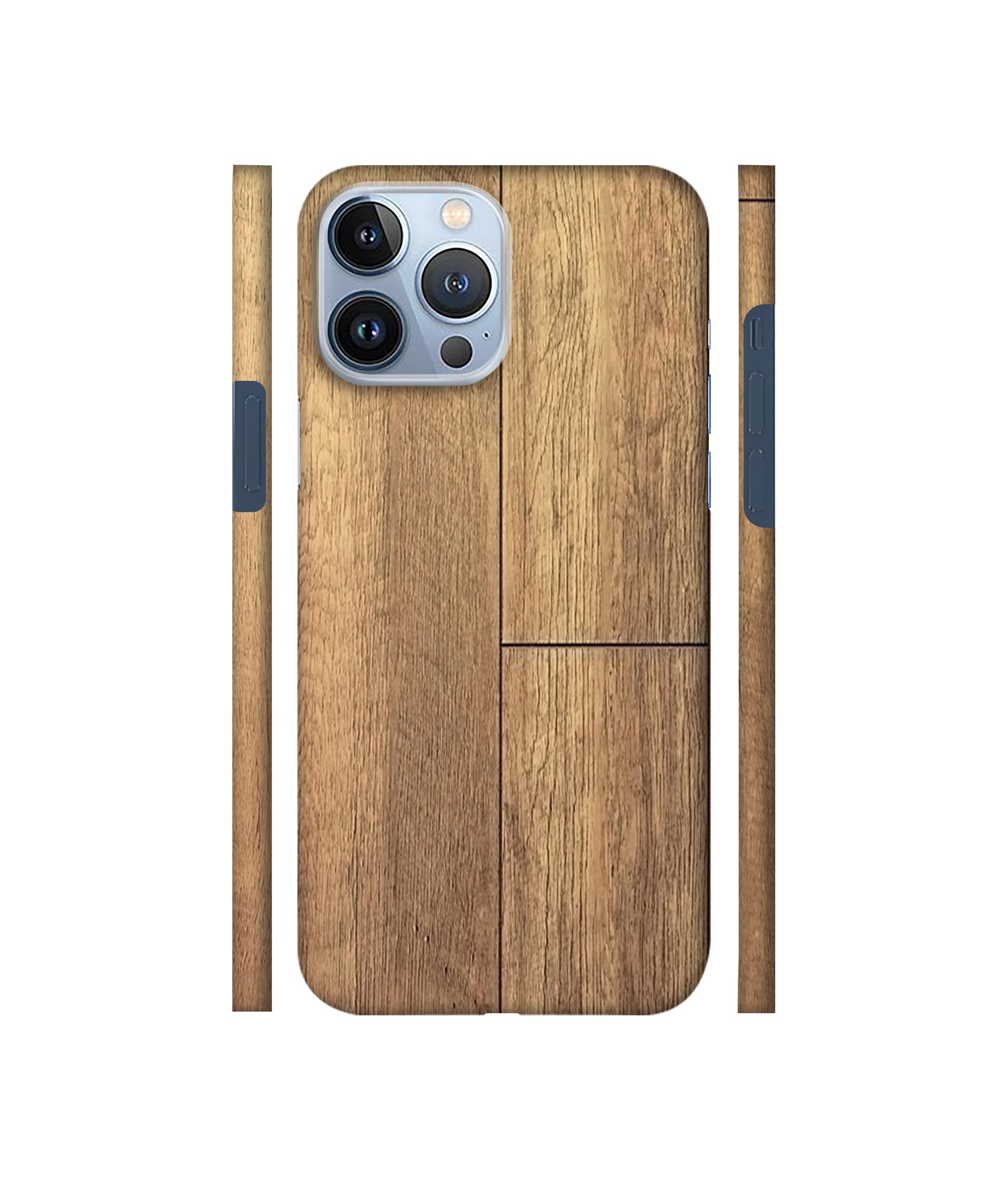 Wood Stretcher Designer Hard Back Cover for Apple iPhone 13 Pro