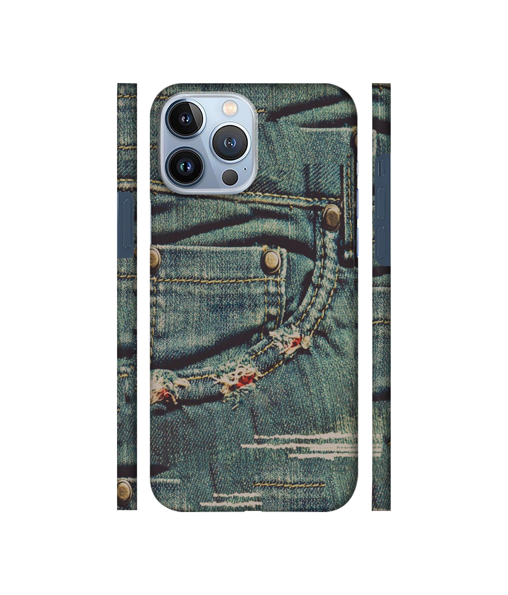 Jeans Designer Hard Back Cover for Apple iPhone 13 Pro