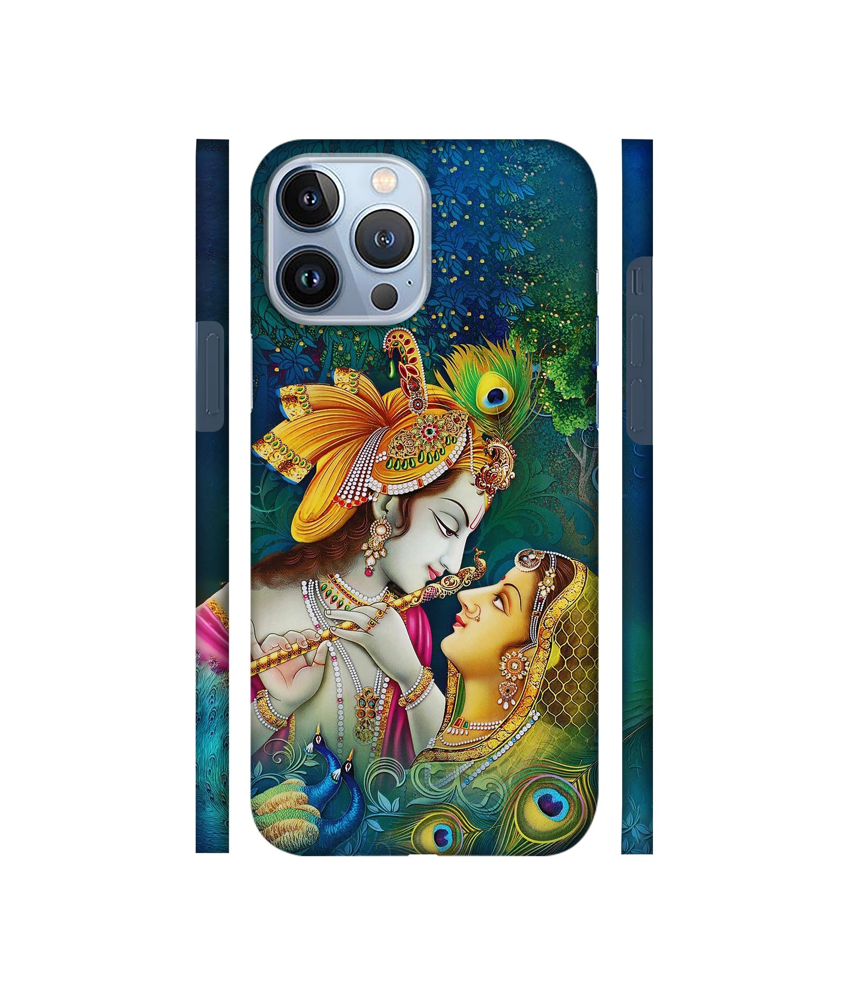 Radha Kishan Love Designer Hard Back Cover for Apple iPhone 13 Pro