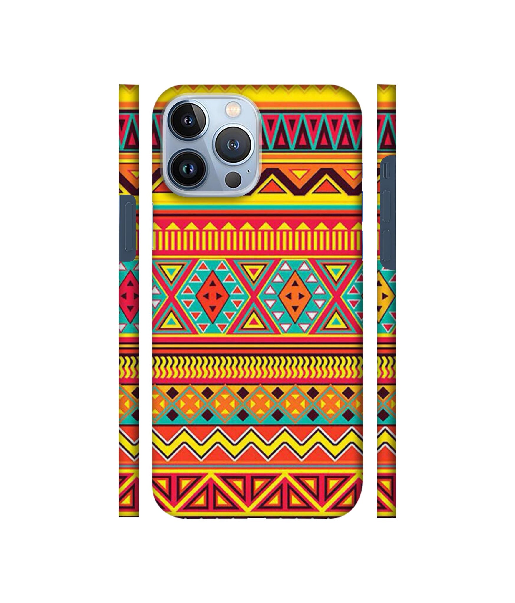 Artistic Rangoli Designer Hard Back Cover for Apple iPhone 13 Pro