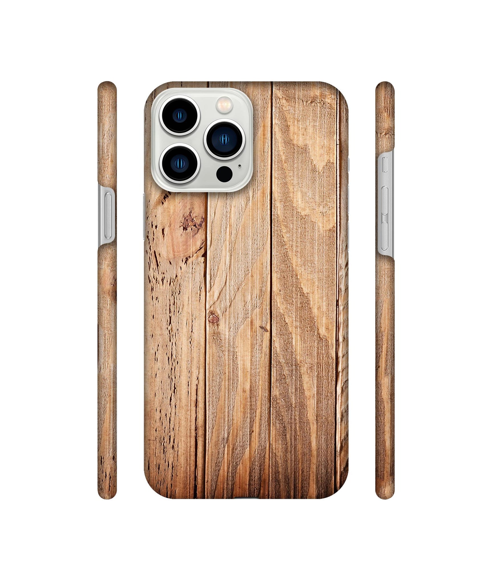 Wooden Texture Designer Hard Back Cover for Apple iPhone 13 Pro Max