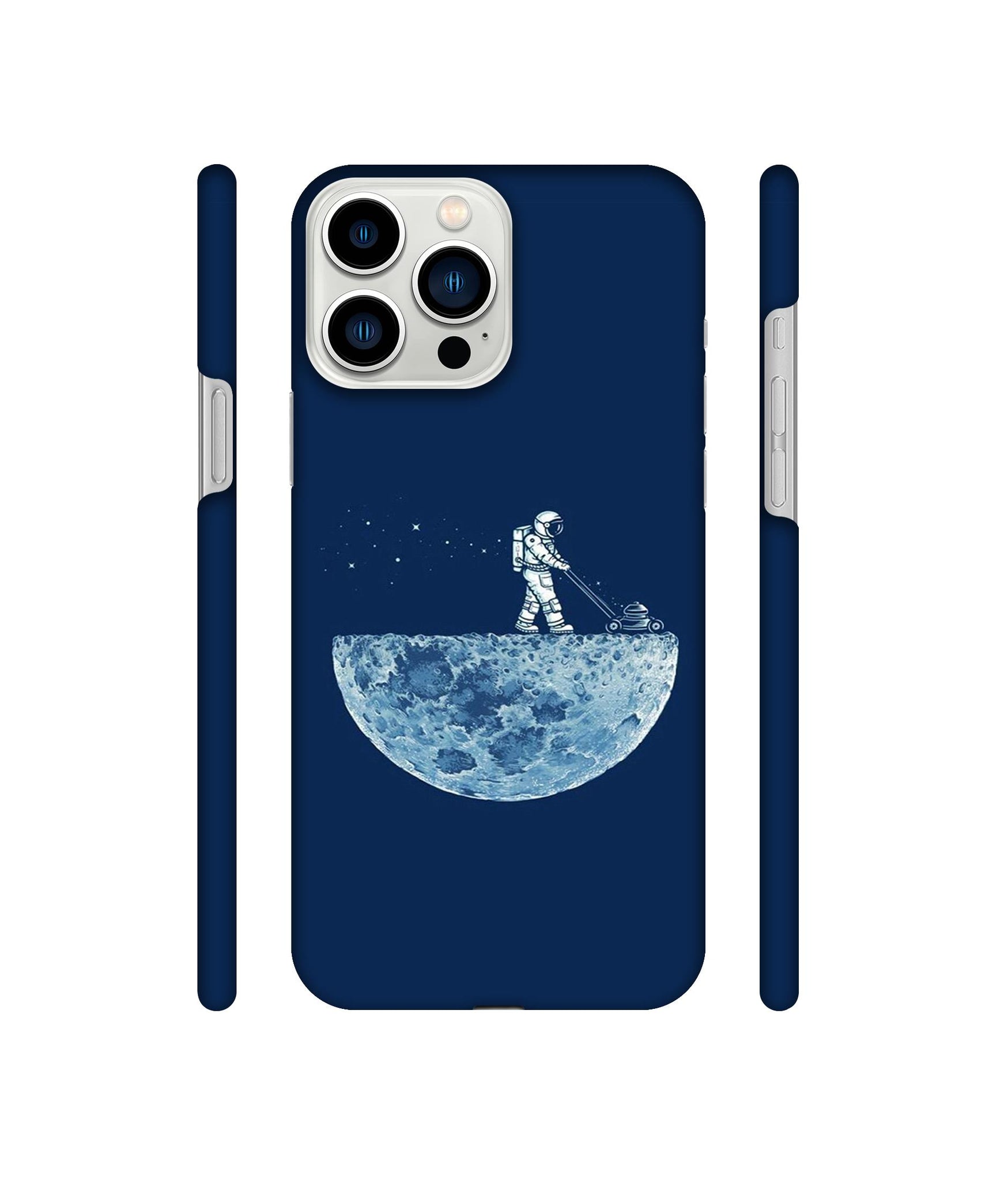 Moon Walk Designer Hard Back Cover for Apple iPhone 13 Pro Max