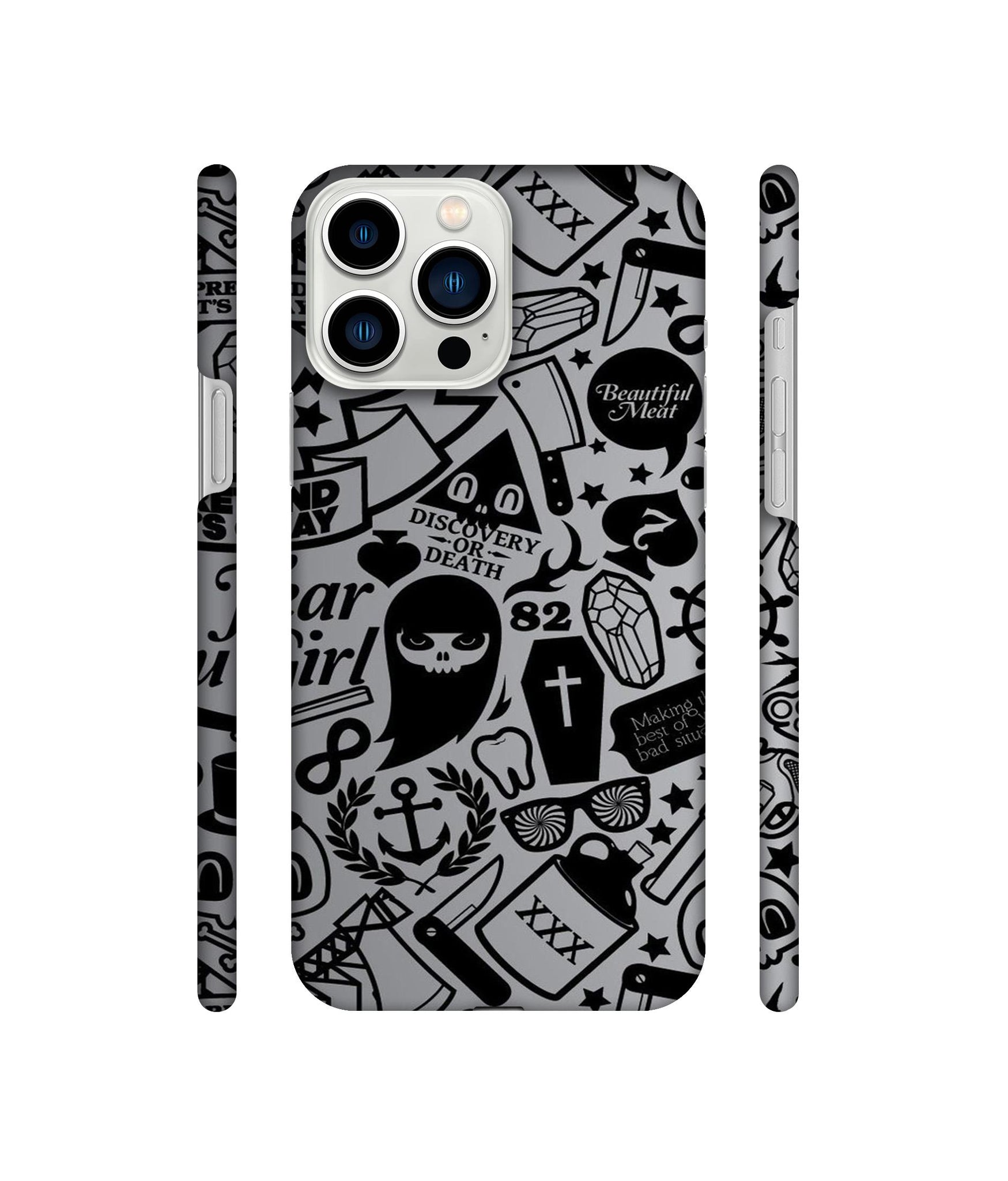 Discover Or Death Designer Hard Back Cover for Apple iPhone 13 Pro Max