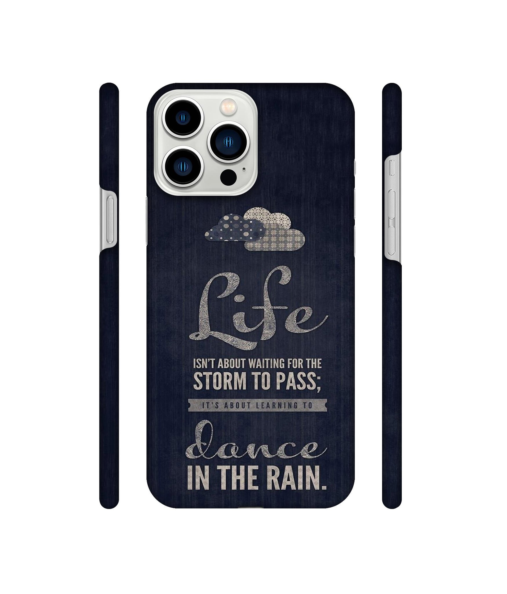 Life in The Rain Designer Hard Back Cover for Apple iPhone 13 Pro Max