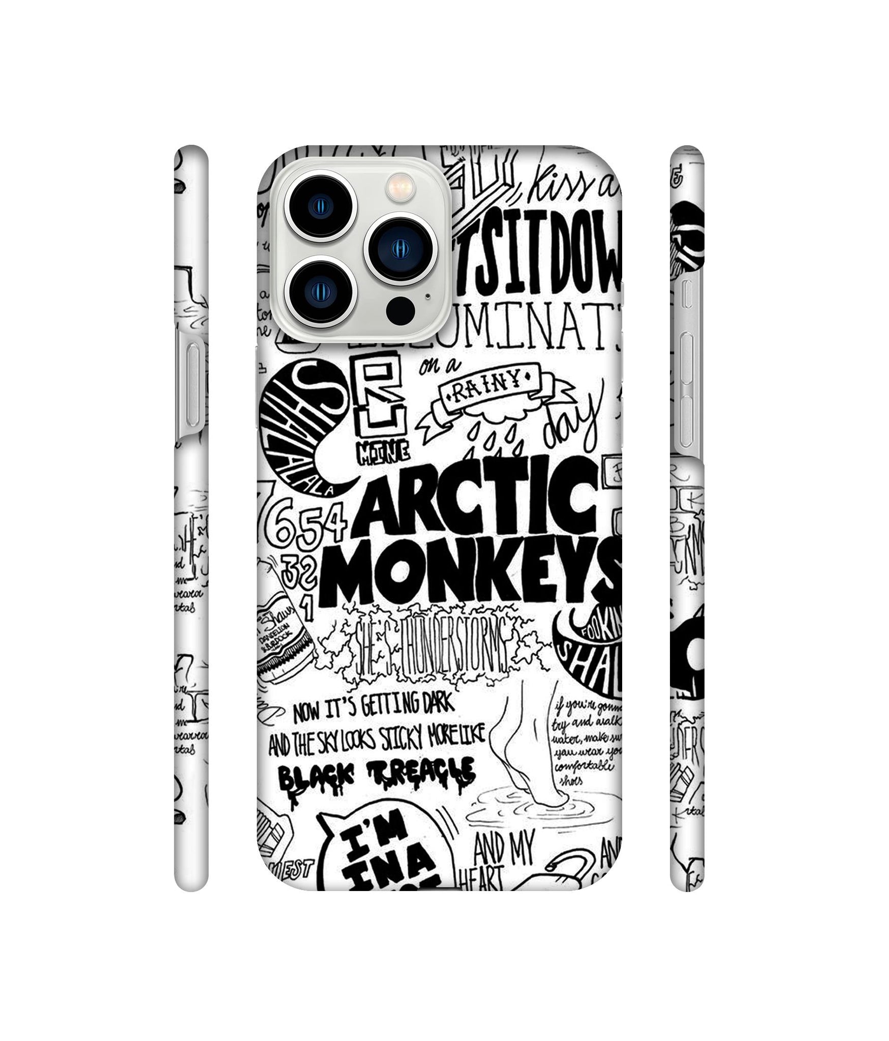 Arctic Monkeys Pattern Designer Hard Back Cover for Apple iPhone 13 Pro Max