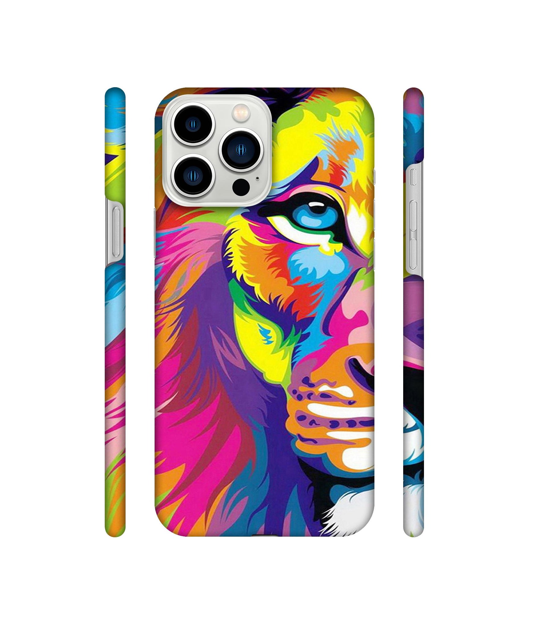 Lion Designer Hard Back Cover for Apple iPhone 13 Pro Max