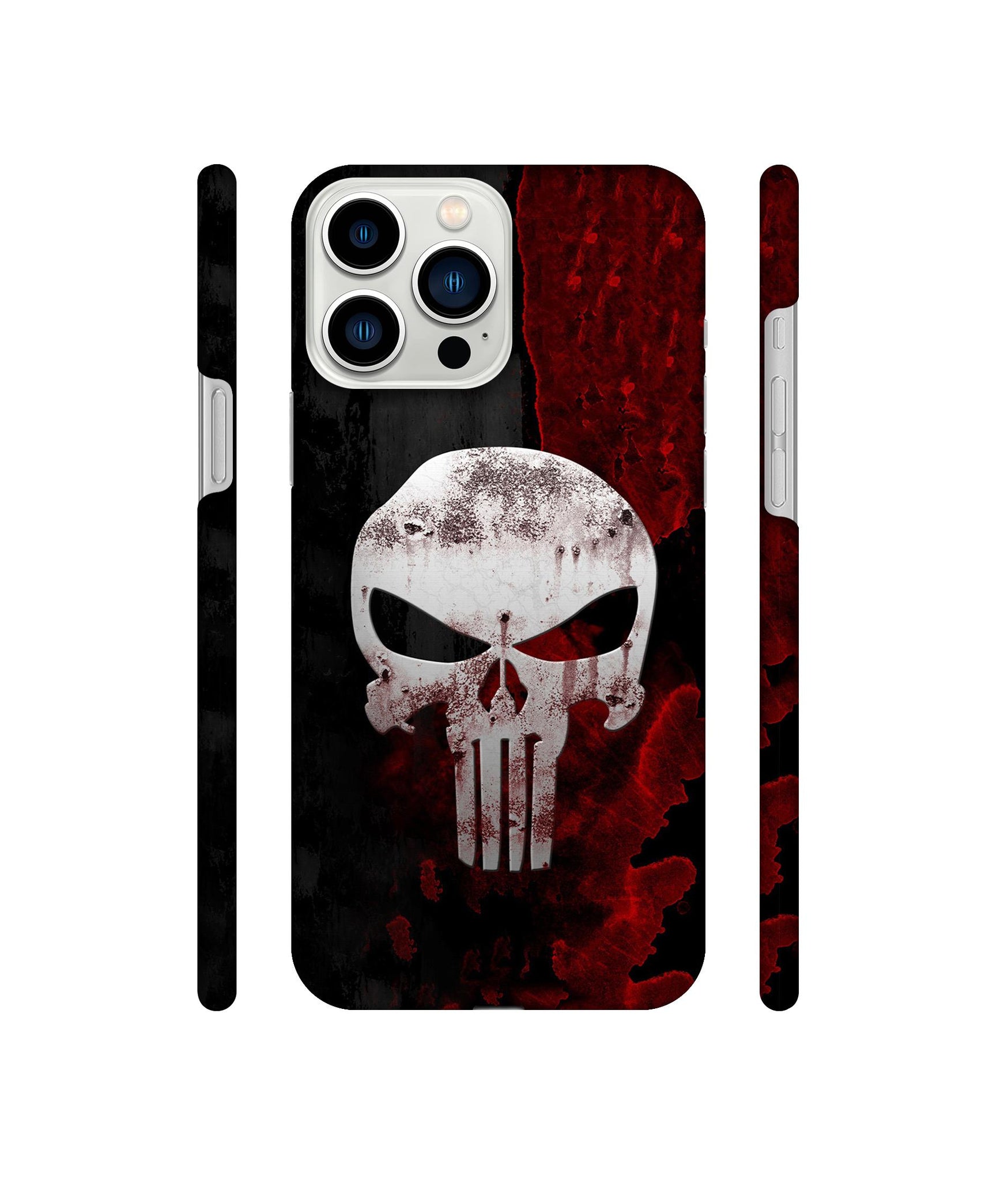 Punisher Skull Designer Hard Back Cover for Apple iPhone 13 Pro Max