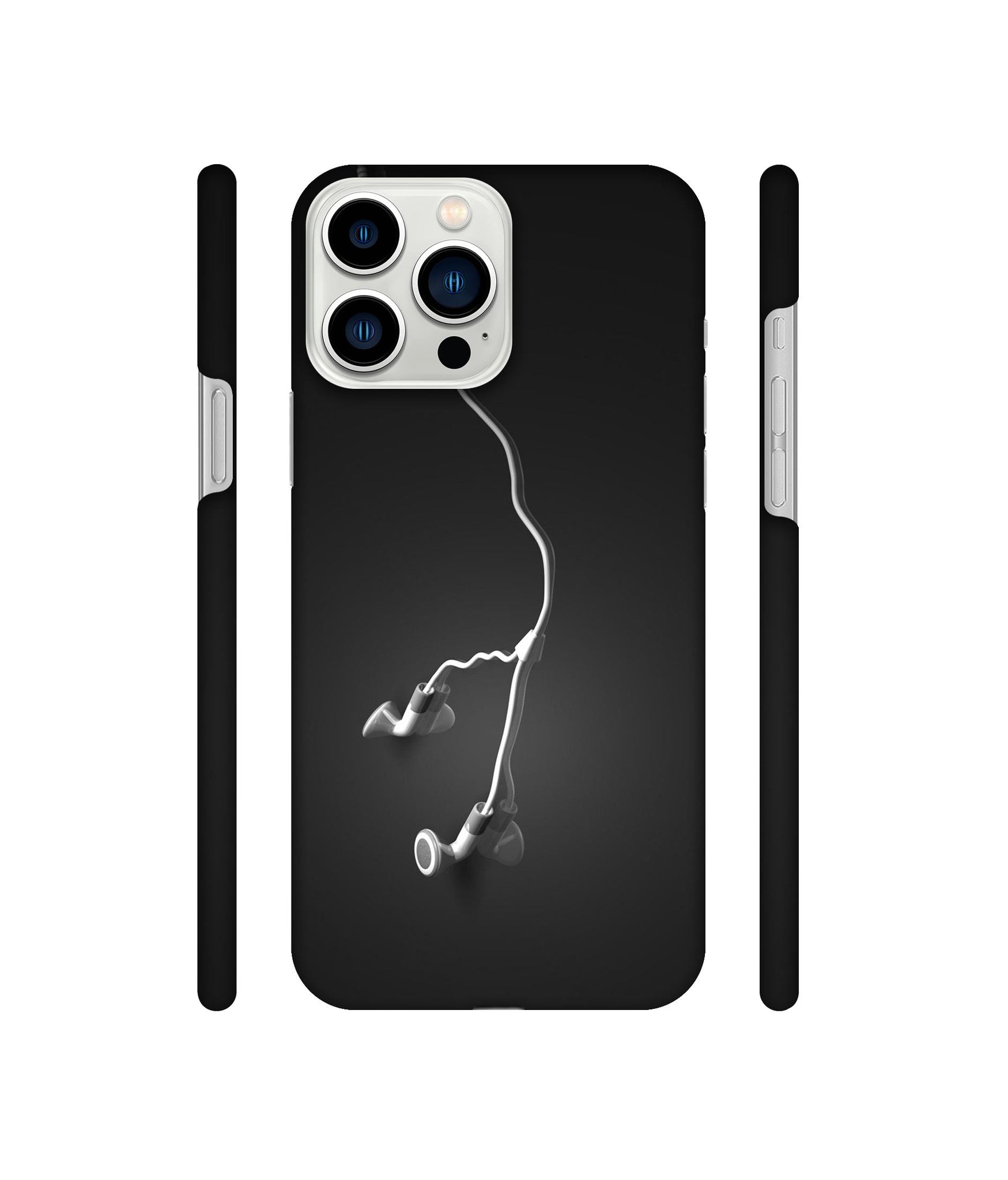 Headphone Designer Hard Back Cover for Apple iPhone 13 Pro Max