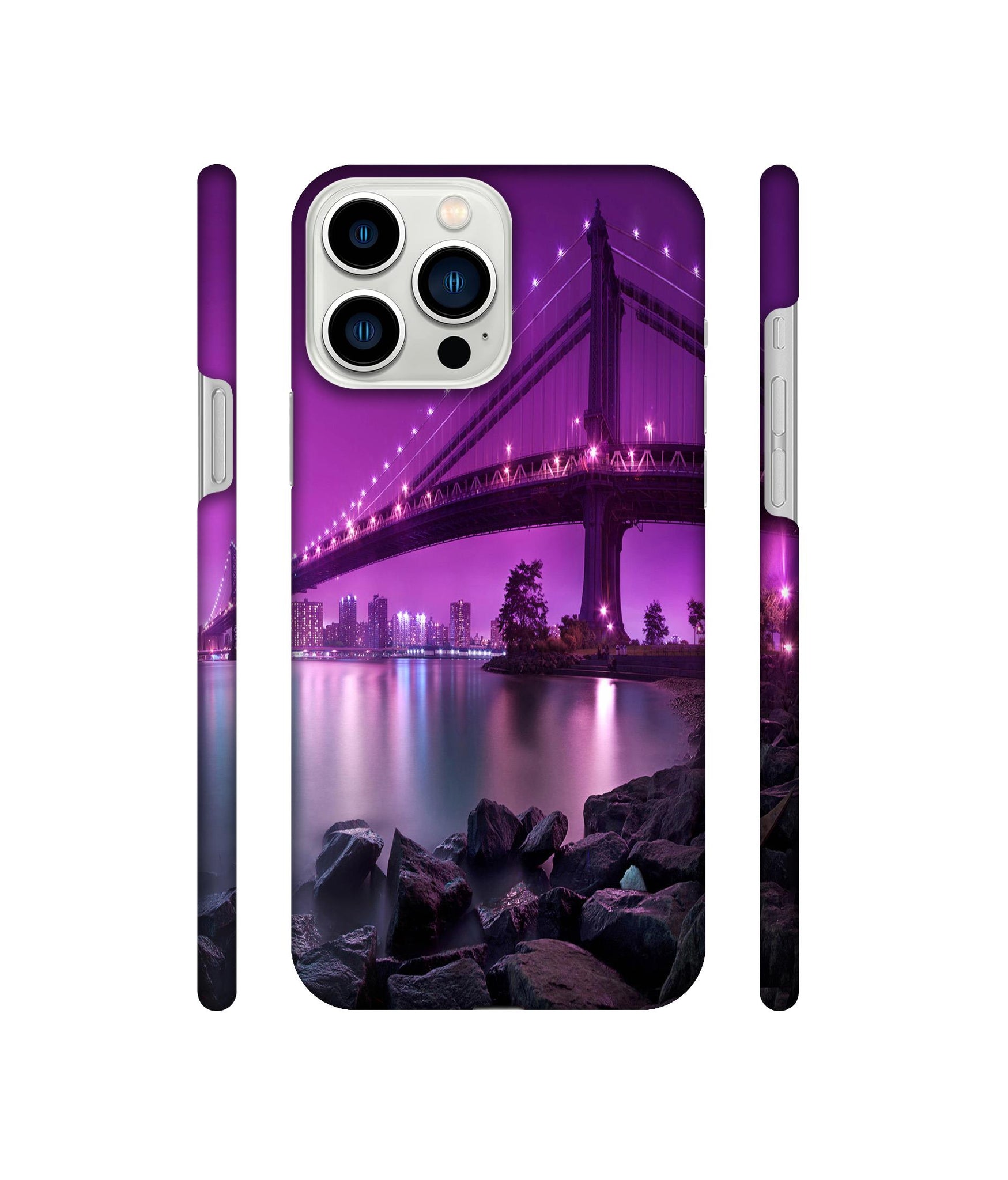 Manhattan Bridge Designer Hard Back Cover for Apple iPhone 13 Pro Max