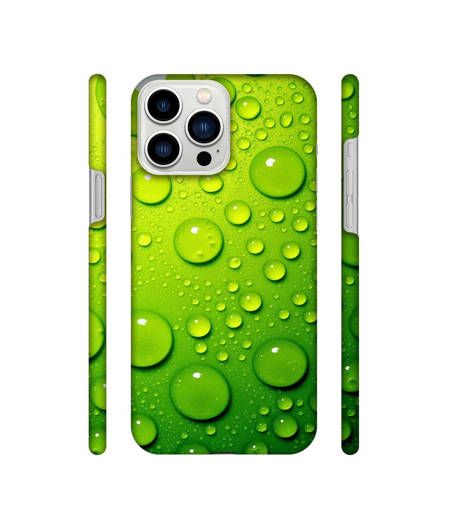 Green Bubbles Designer Hard Back Cover for Apple iPhone 13 Pro Max