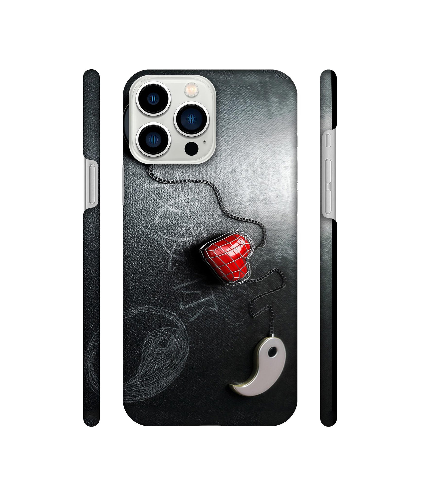 Chinnese Yin and Yang Designer Hard Back Cover for Apple iPhone 13 Pro Max