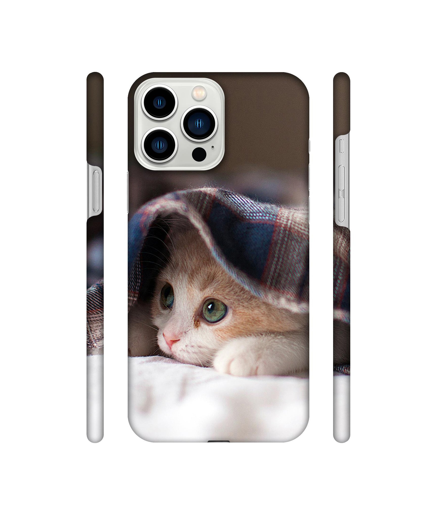 Sleepy Kitten Designer Hard Back Cover for Apple iPhone 13 Pro Max