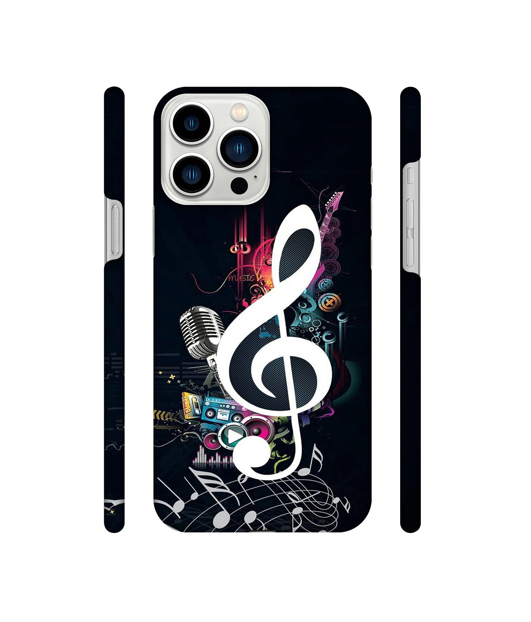 Mike and Music Designer Hard Back Cover for Apple iPhone 13 Pro Max